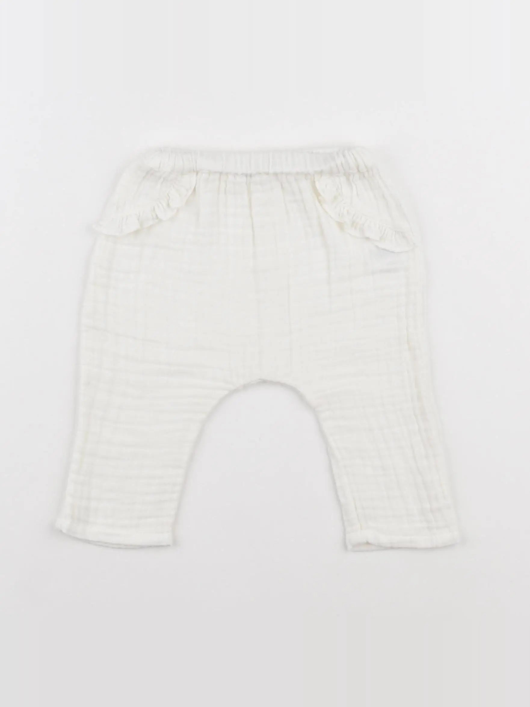 Boutchou - sarouel blanc - 6 mois