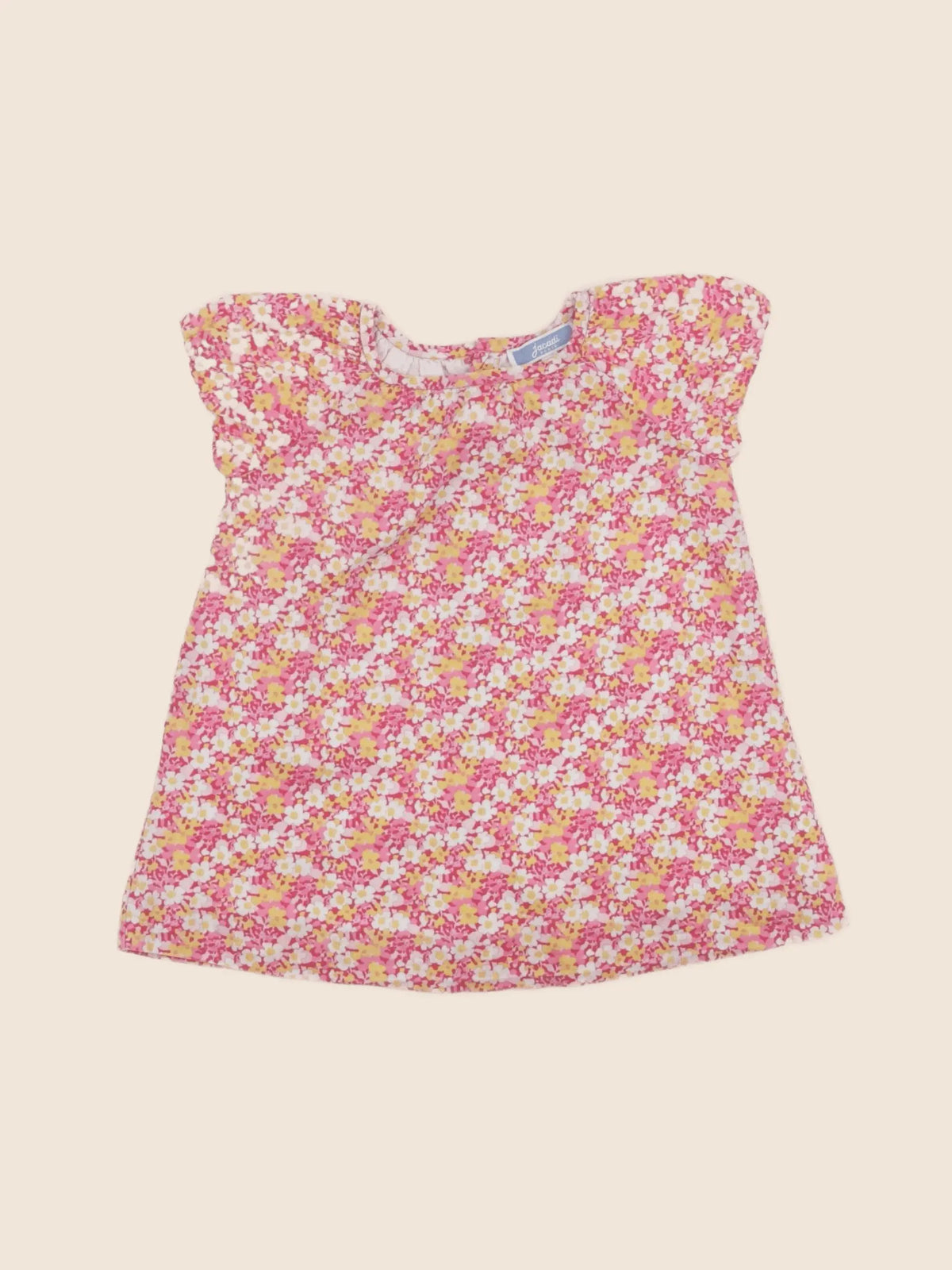 Jacadi - robe liberty multicolore - 6 mois
