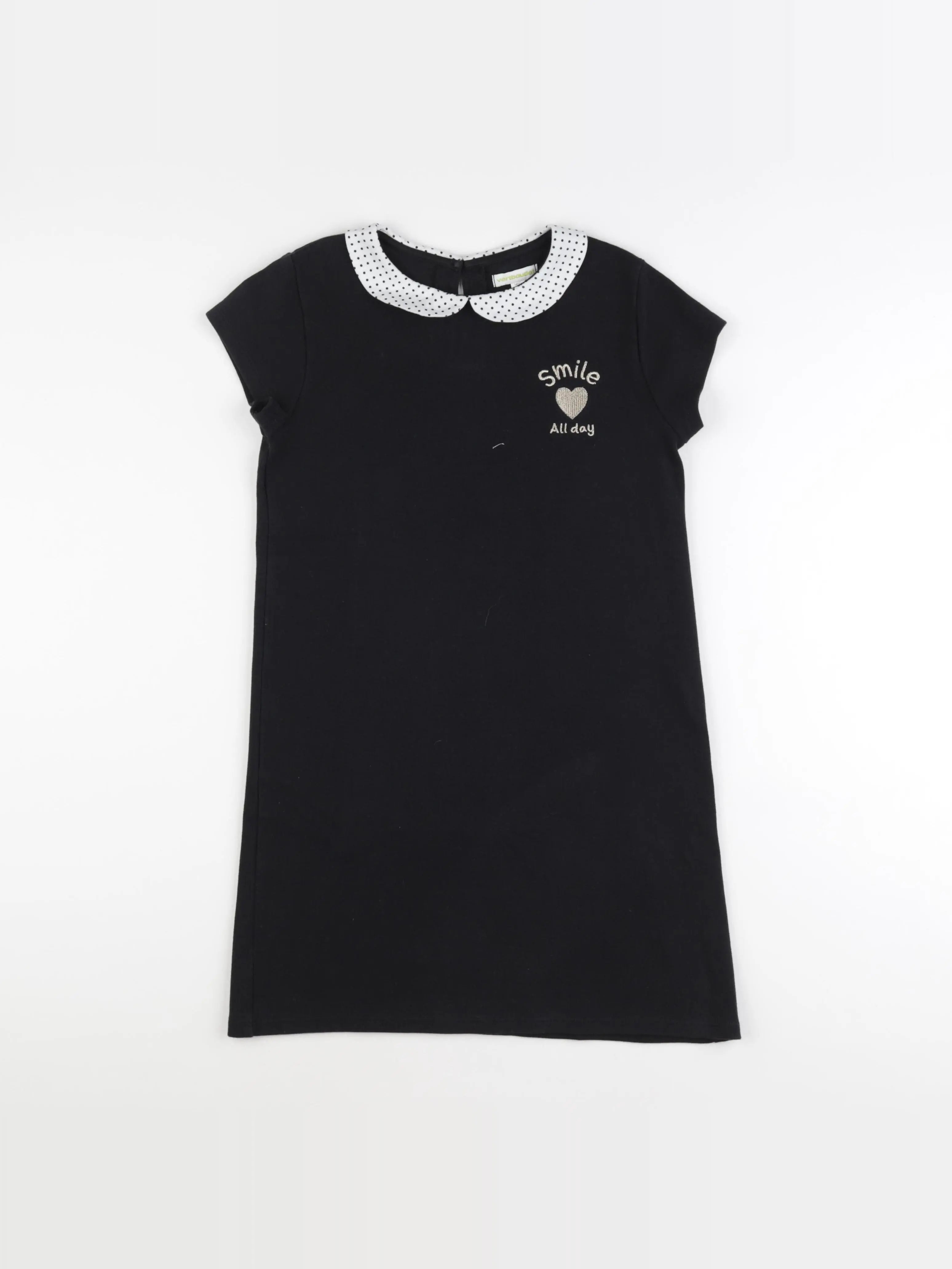 Vertbaudet - robe noir - 10 ans