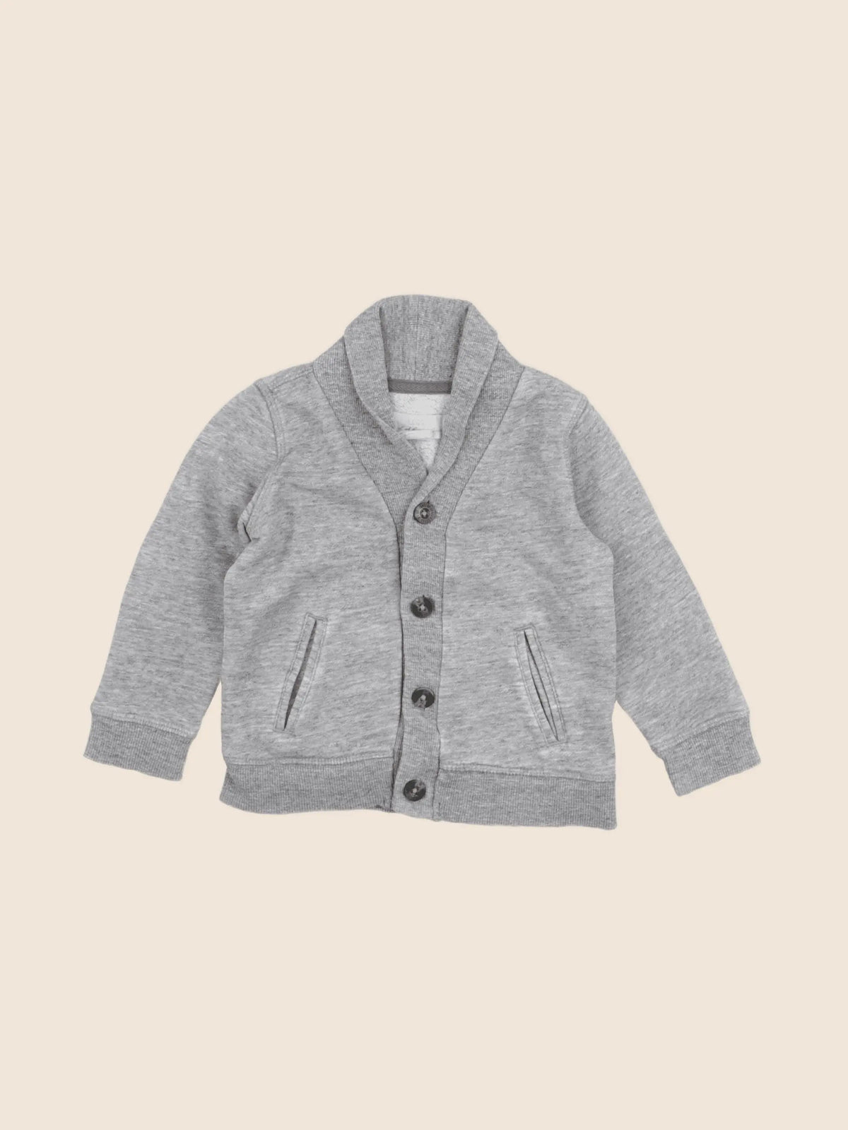 H&M - veste gris - 12/18 mois