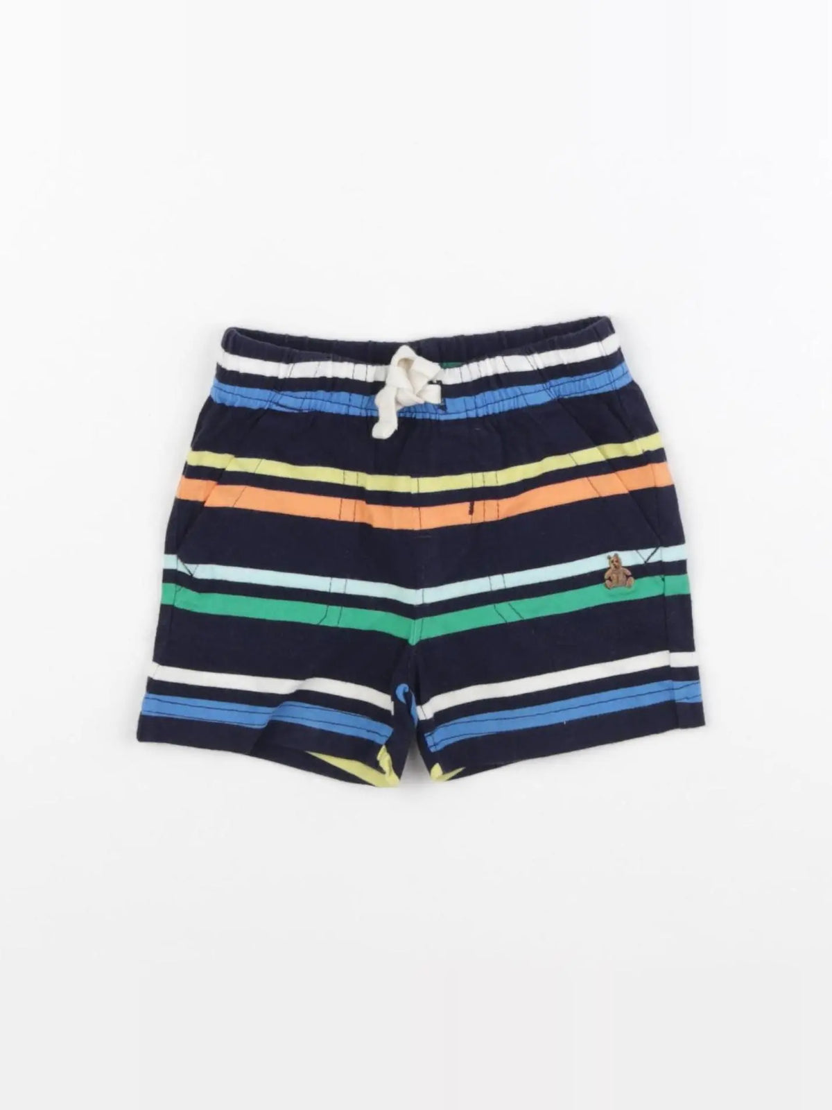 GAP - short bleu - 3/6 mois
