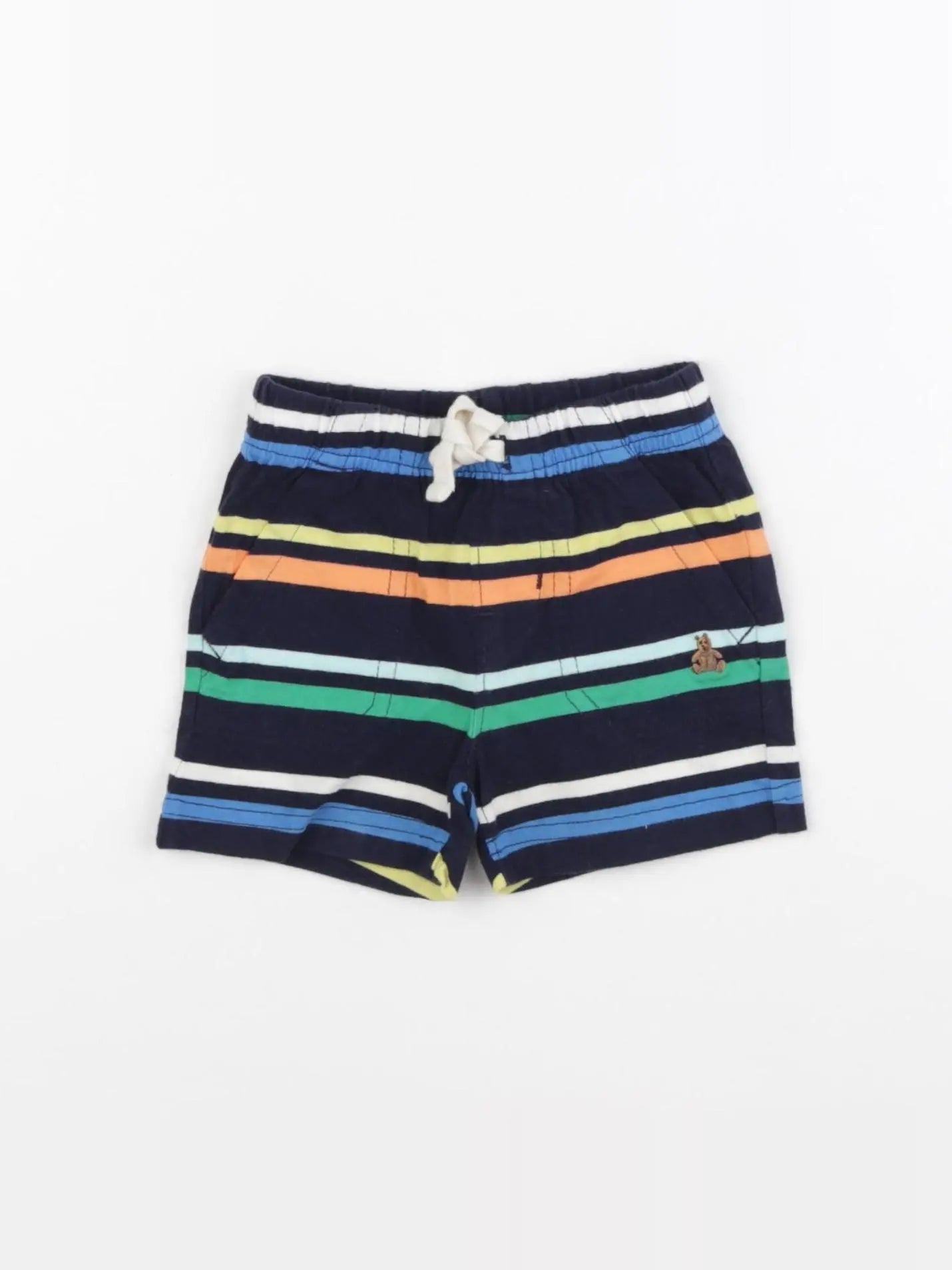 GAP - short bleu - 3/6 mois