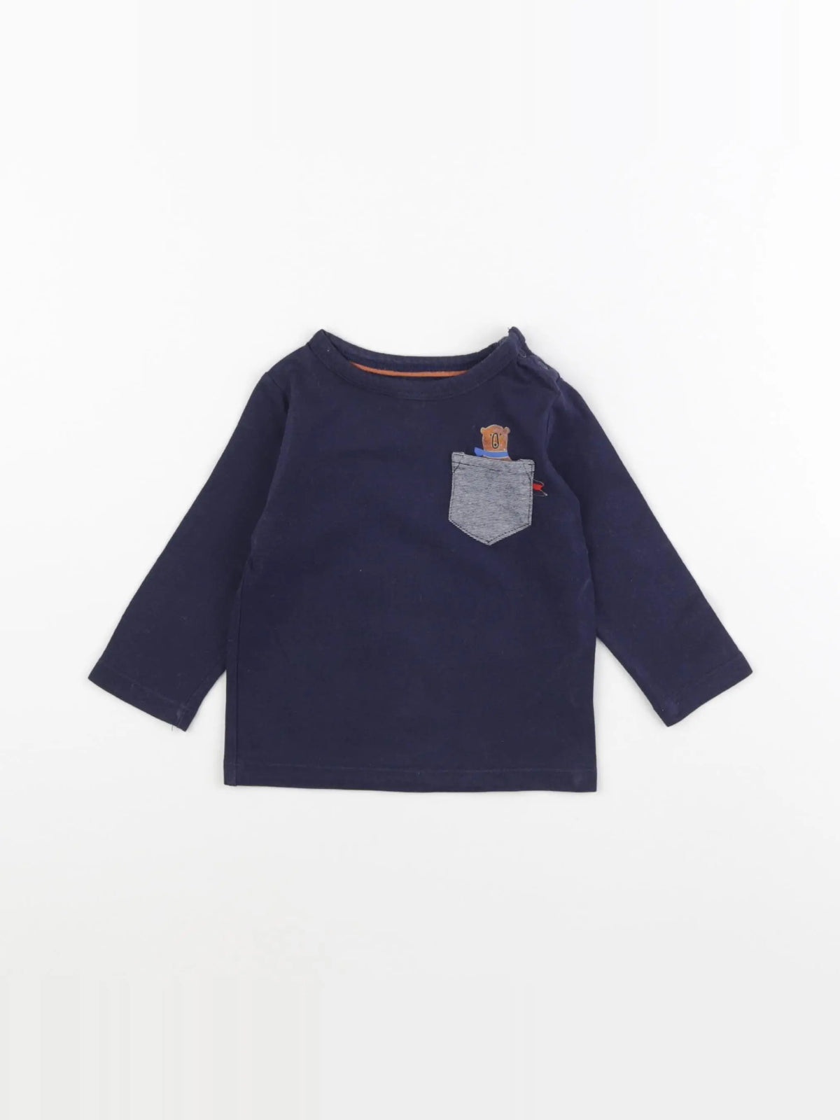 Cadet Rousselle - tee-shirt bleu - 6 mois