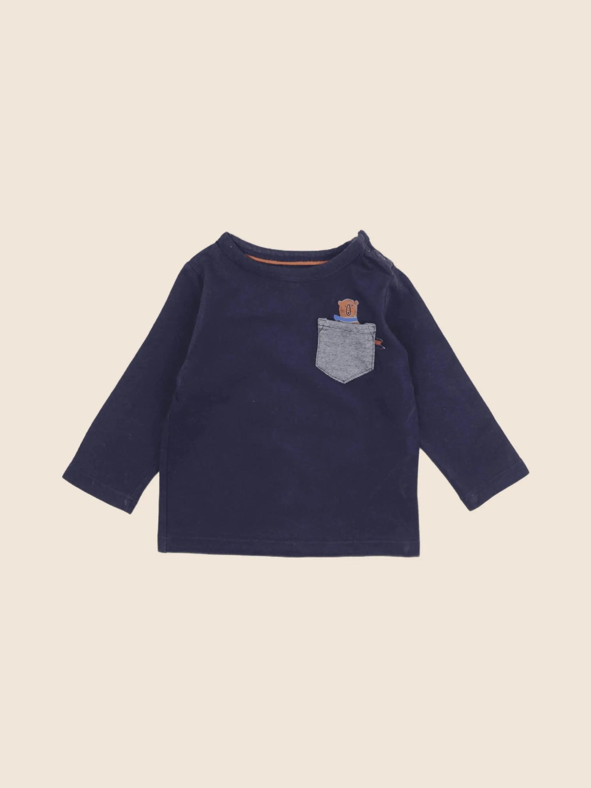 Cadet Rousselle - tee-shirt bleu - 6 mois