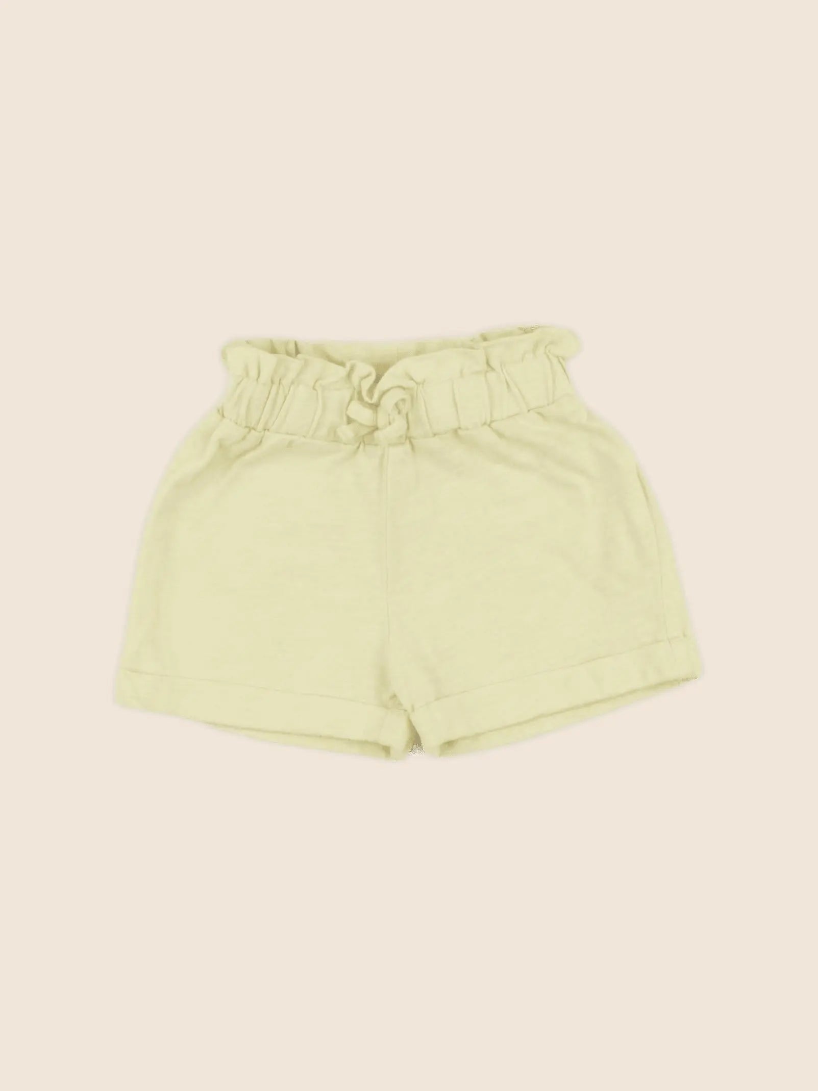 Tape à l'oeil - short jaune - 6 mois