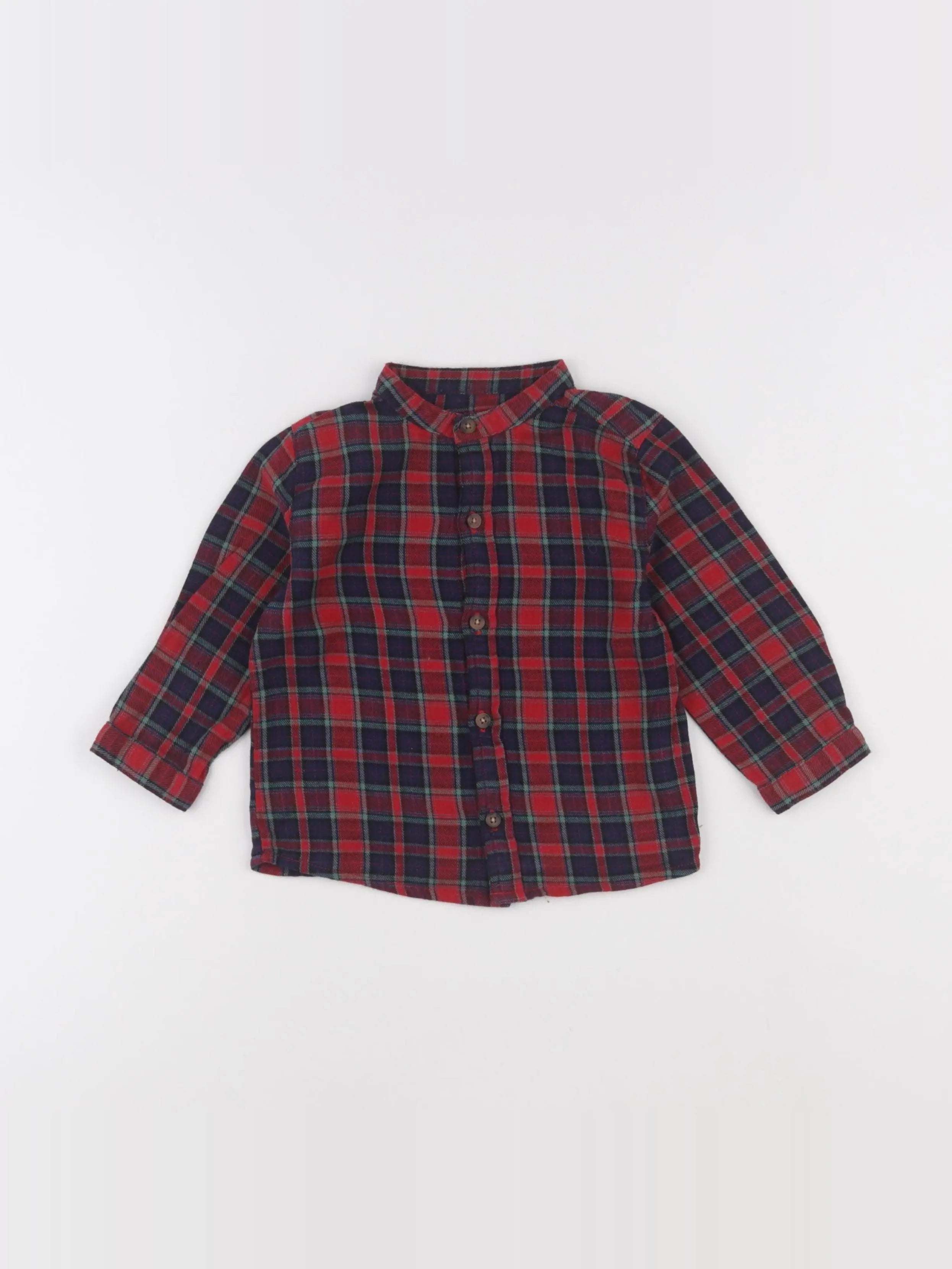 Boutchou - chemise multicolore - 18 mois