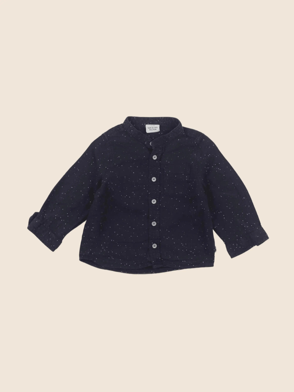 Tape à l'oeil - chemise bleu - 18 mois