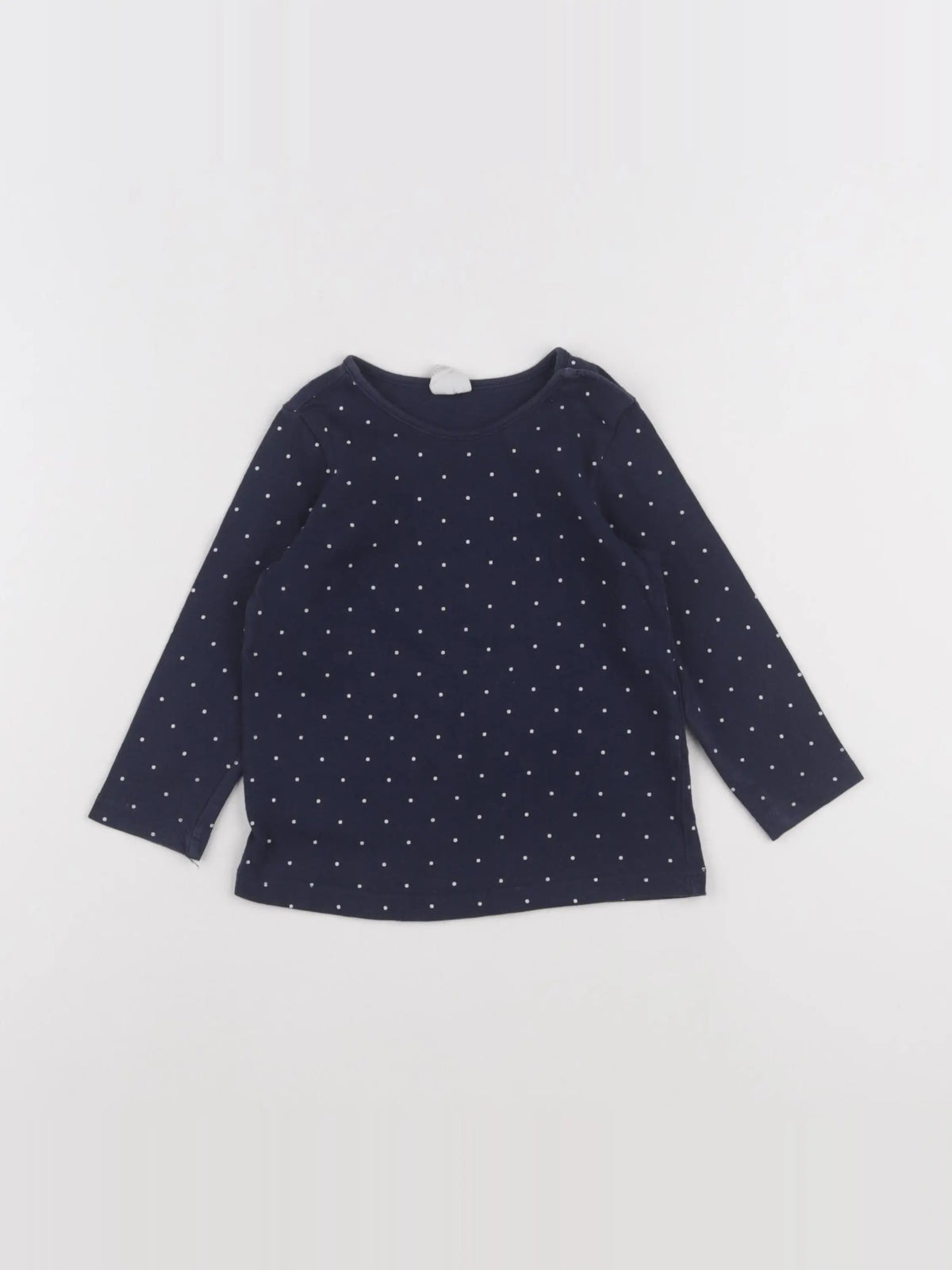 H&M - tee-shirt bleu - 9/12 mois