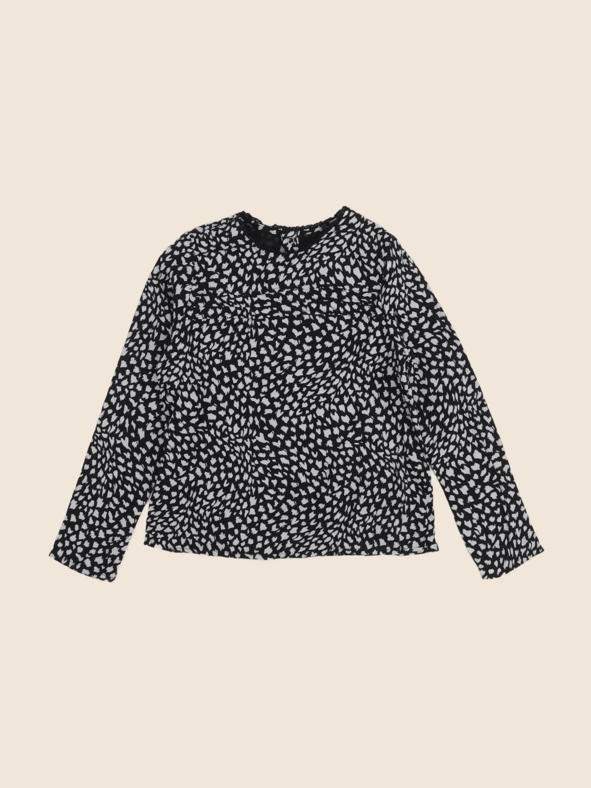 IKKS - blouse noir - 8 ans