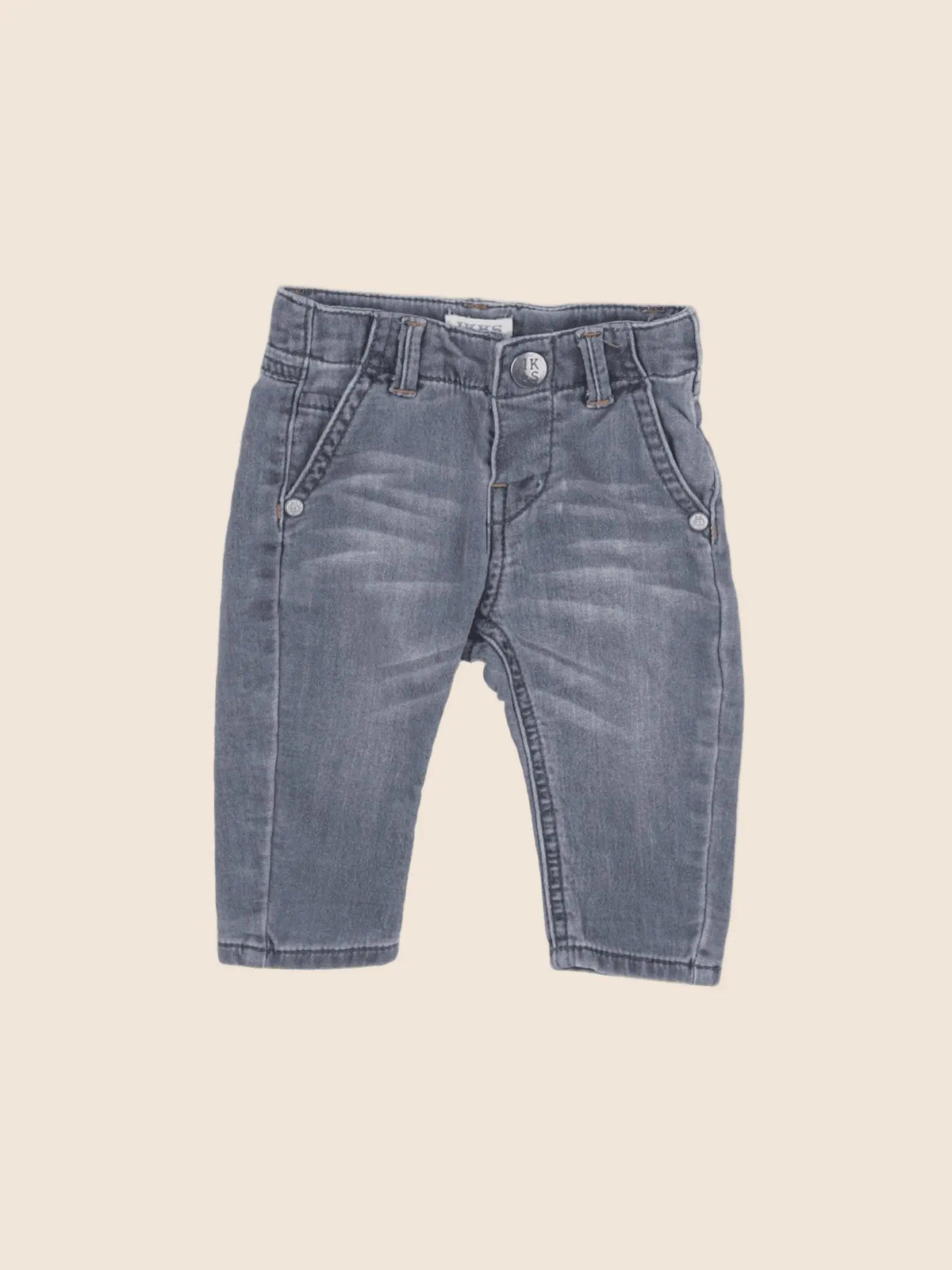 IKKS - jean gris - 3 mois