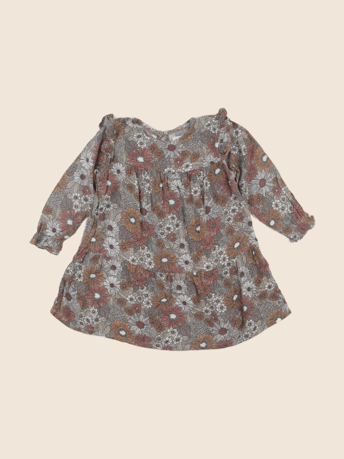 Vertbaudet - robe multicolore - 2 ans