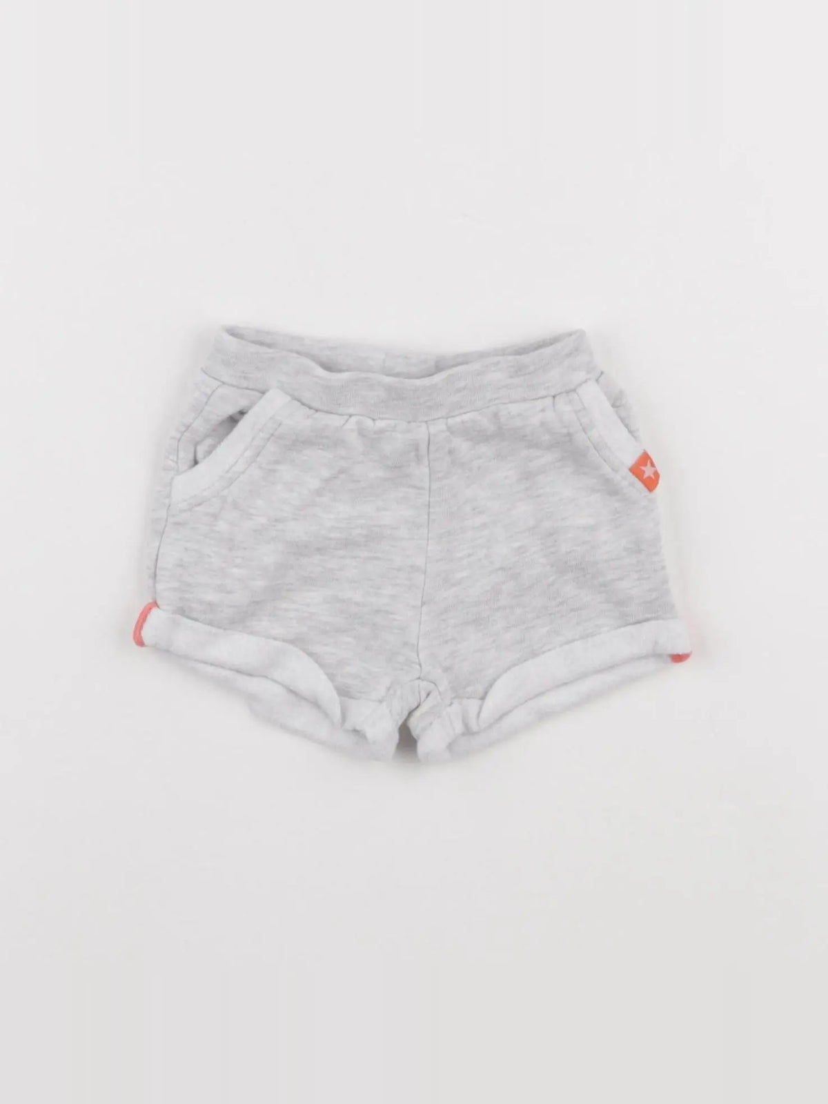 Vertbaudet - short gris - 3 mois