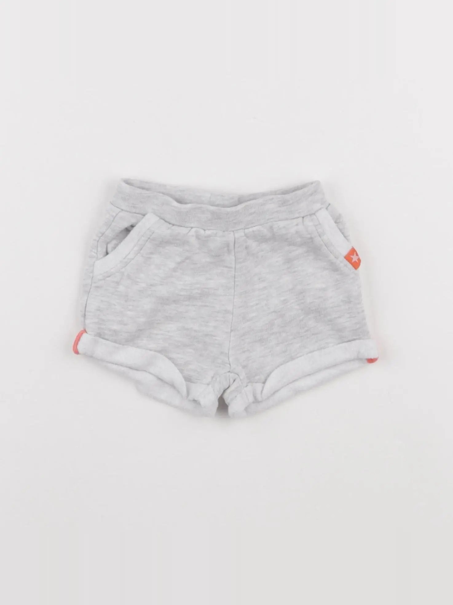 Vertbaudet - short gris - 3 mois