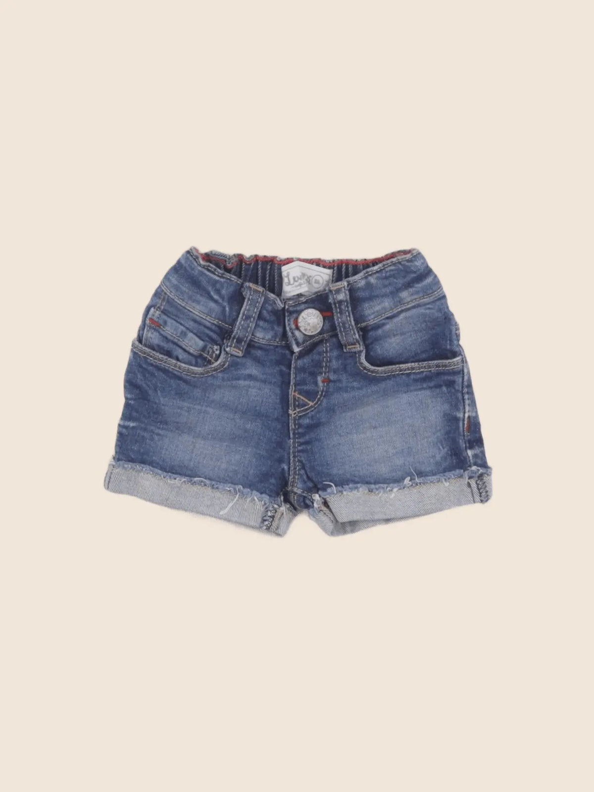 Levi's - short bleu - 3 mois