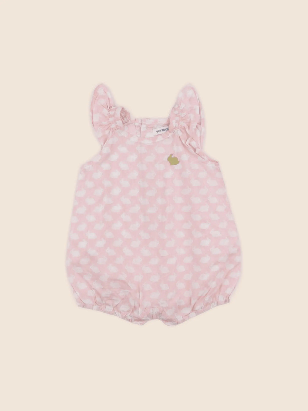 Vertbaudet - combinaison rose - 6 mois