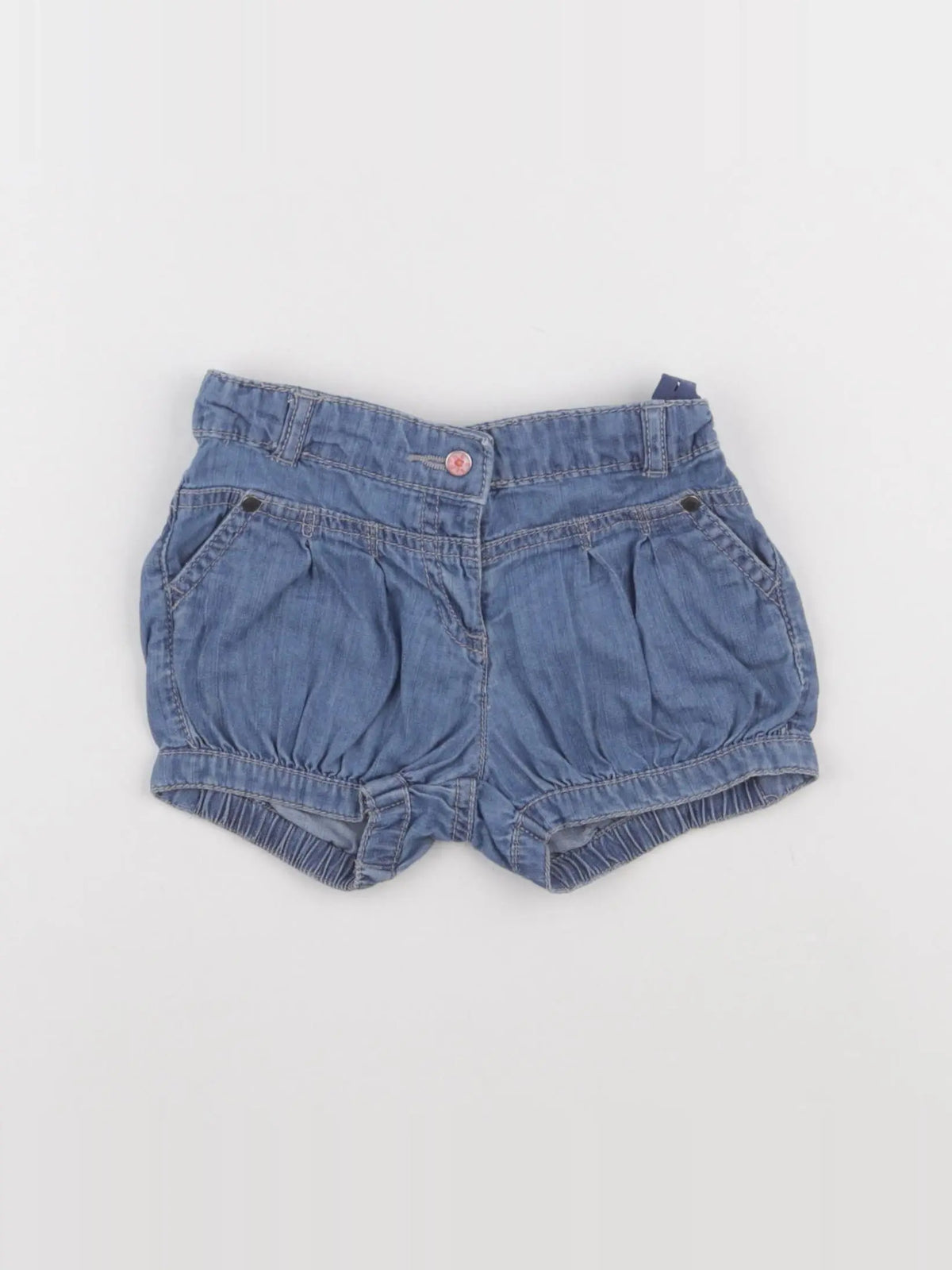 Vertbaudet - short bleu - 24 mois