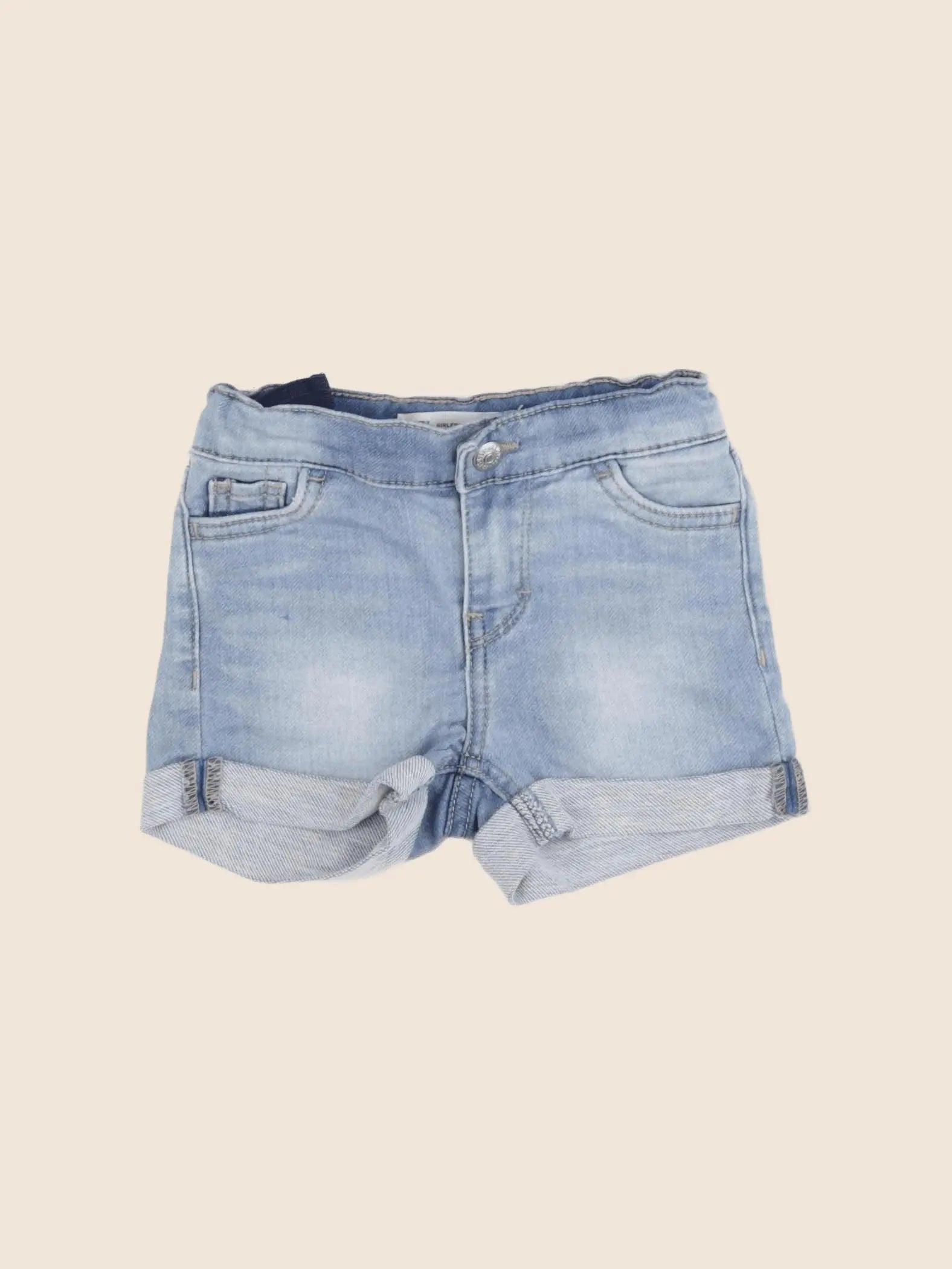 Levi's - short bleu - 18 mois