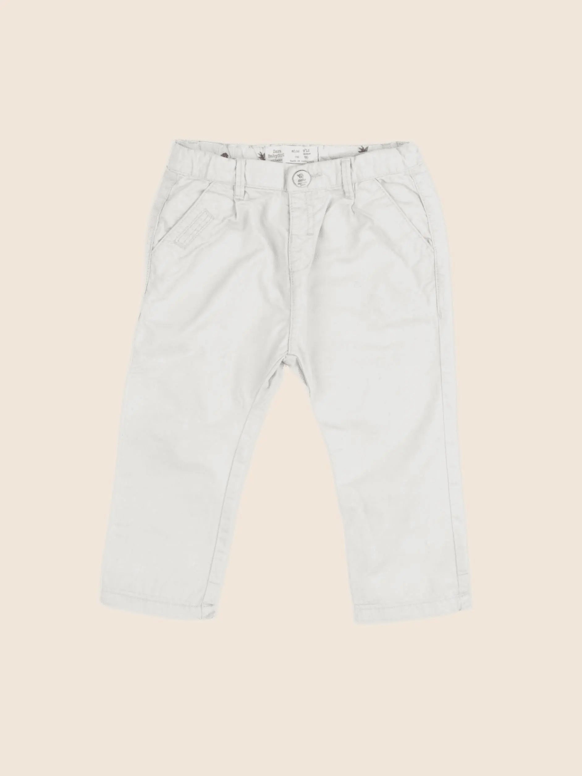 Zara - pantalon beige - 9/12 mois