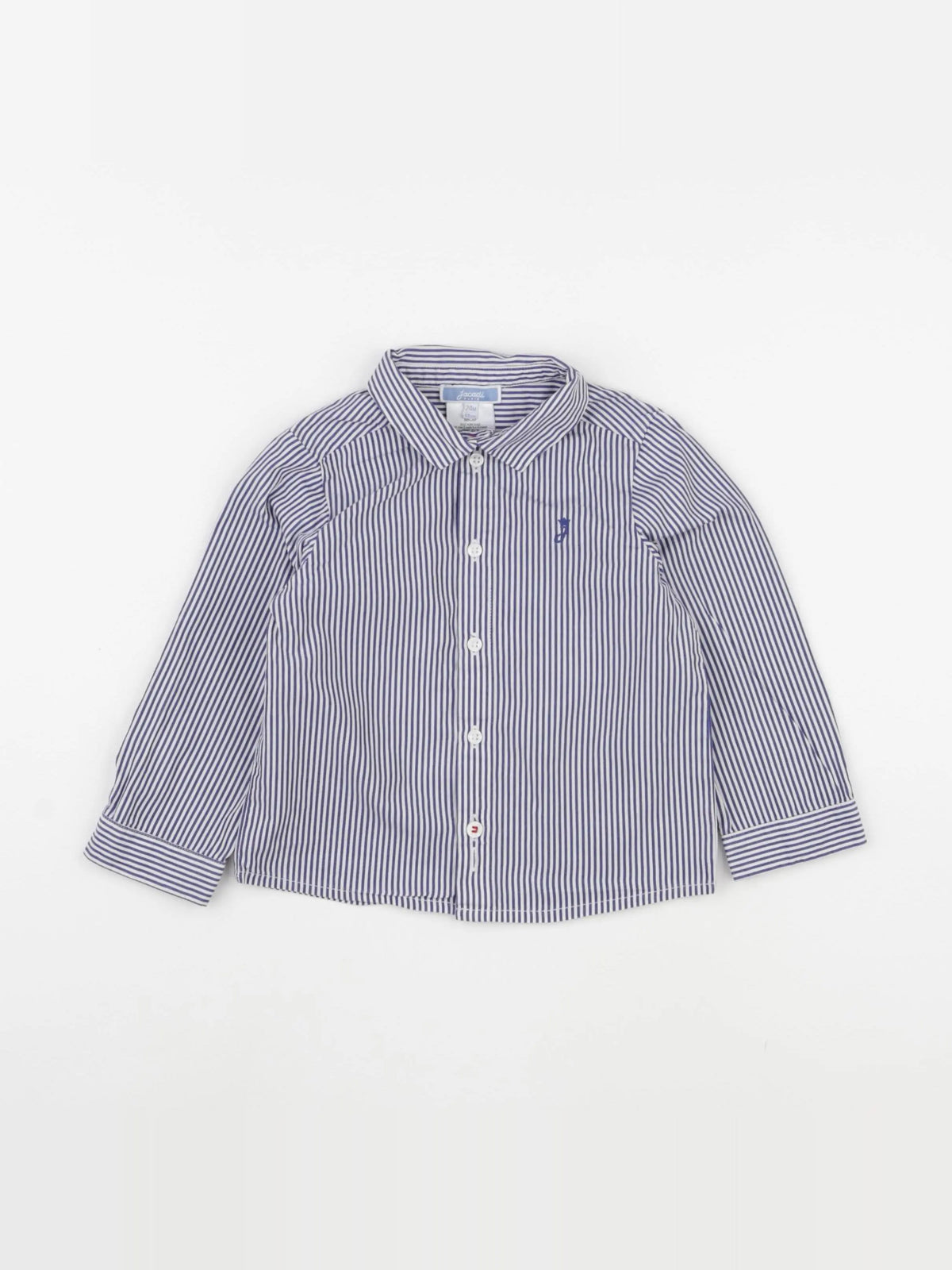 Jacadi - chemise bleu - 24 mois
