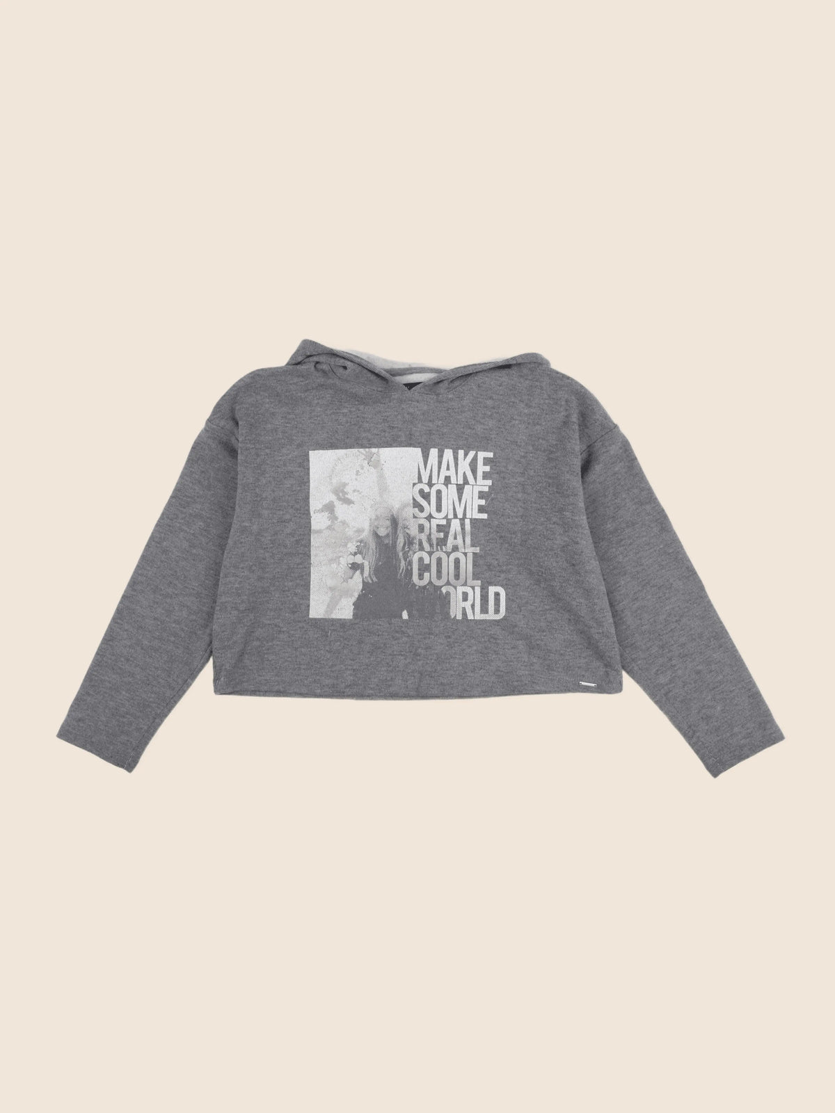 IKKS - sweat gris - 10 ans