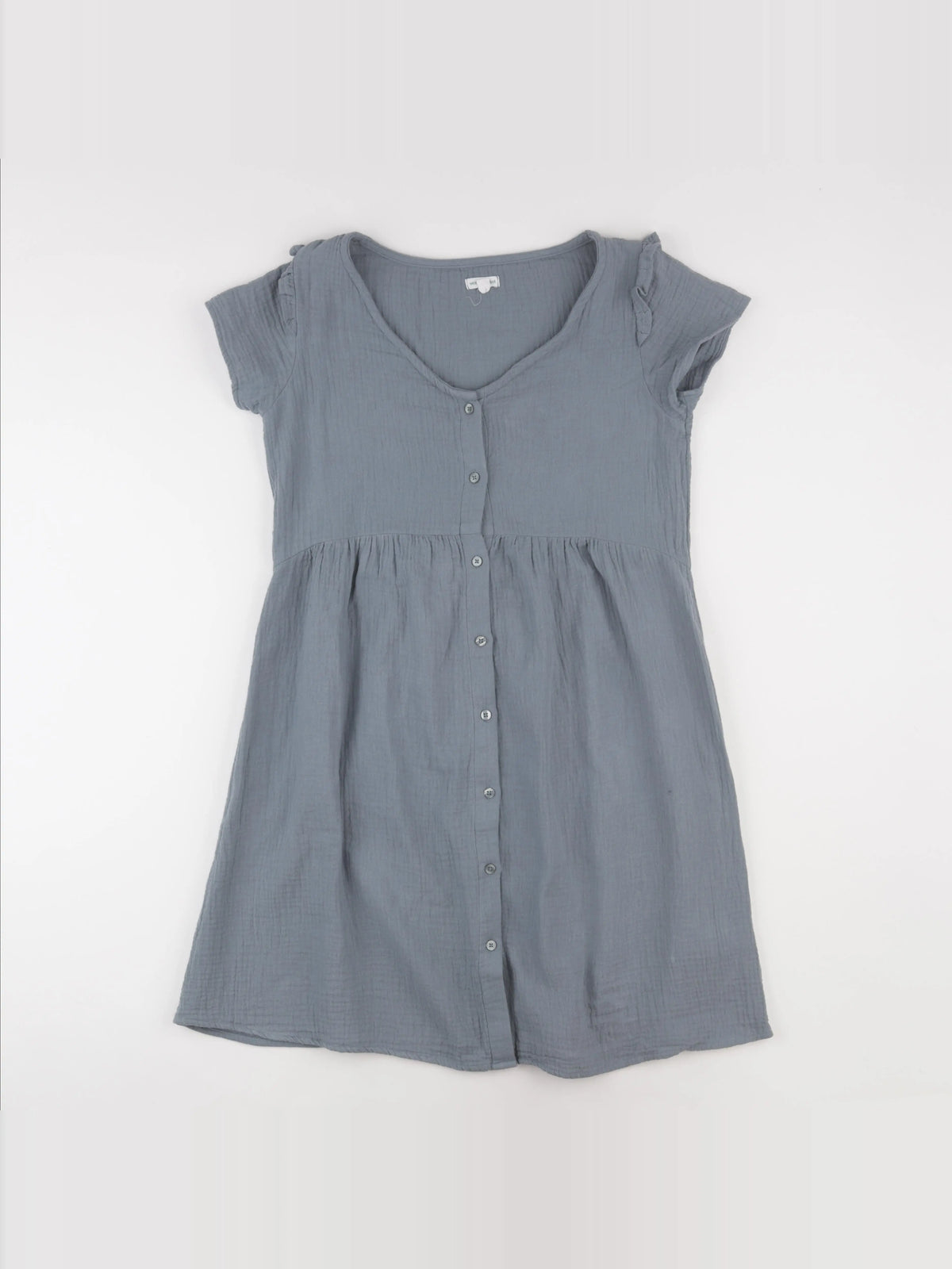 Vertbaudet - robe grossesse bleu - 34
