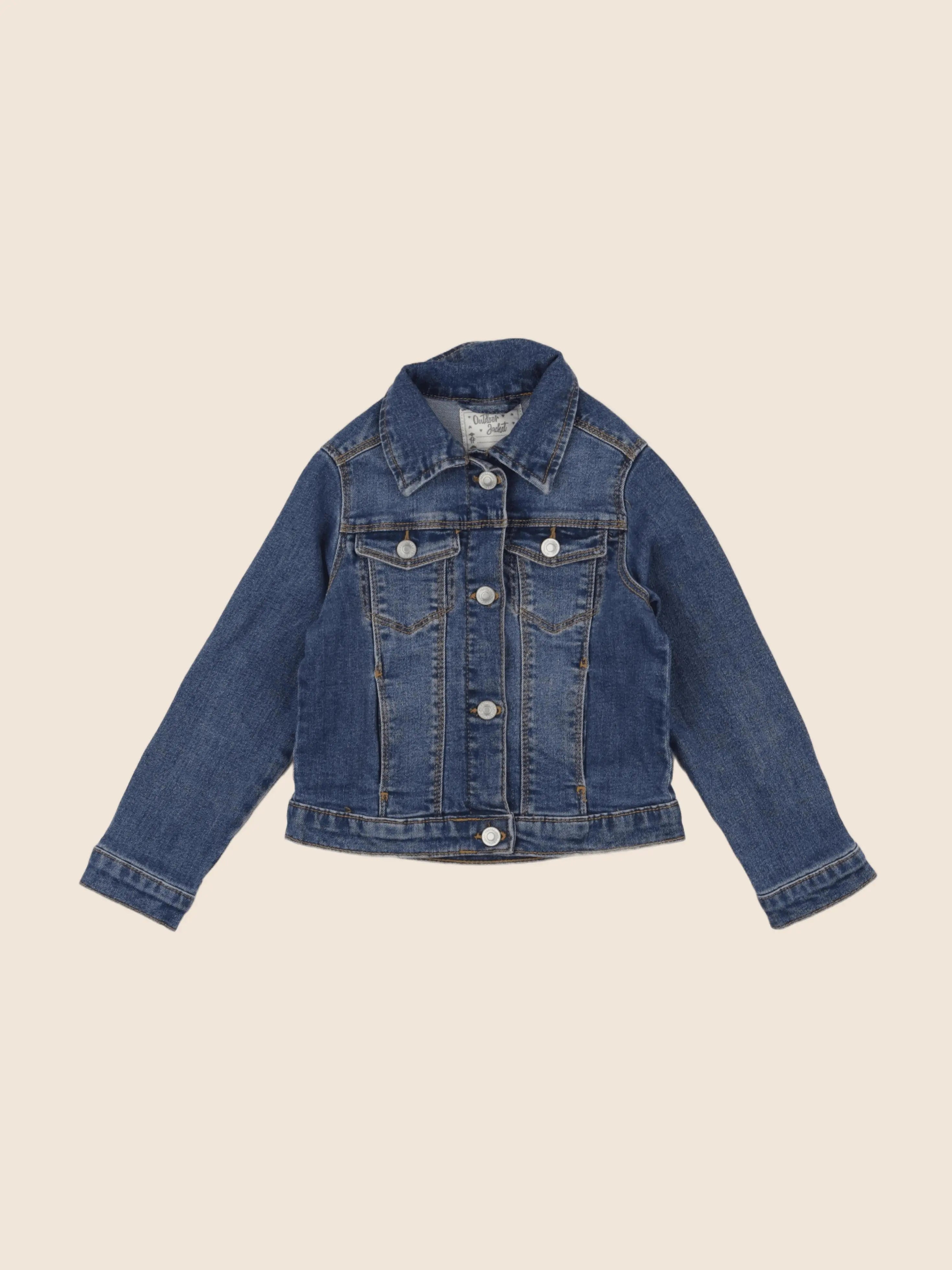 Vertbaudet - veste bleu - 5 ans