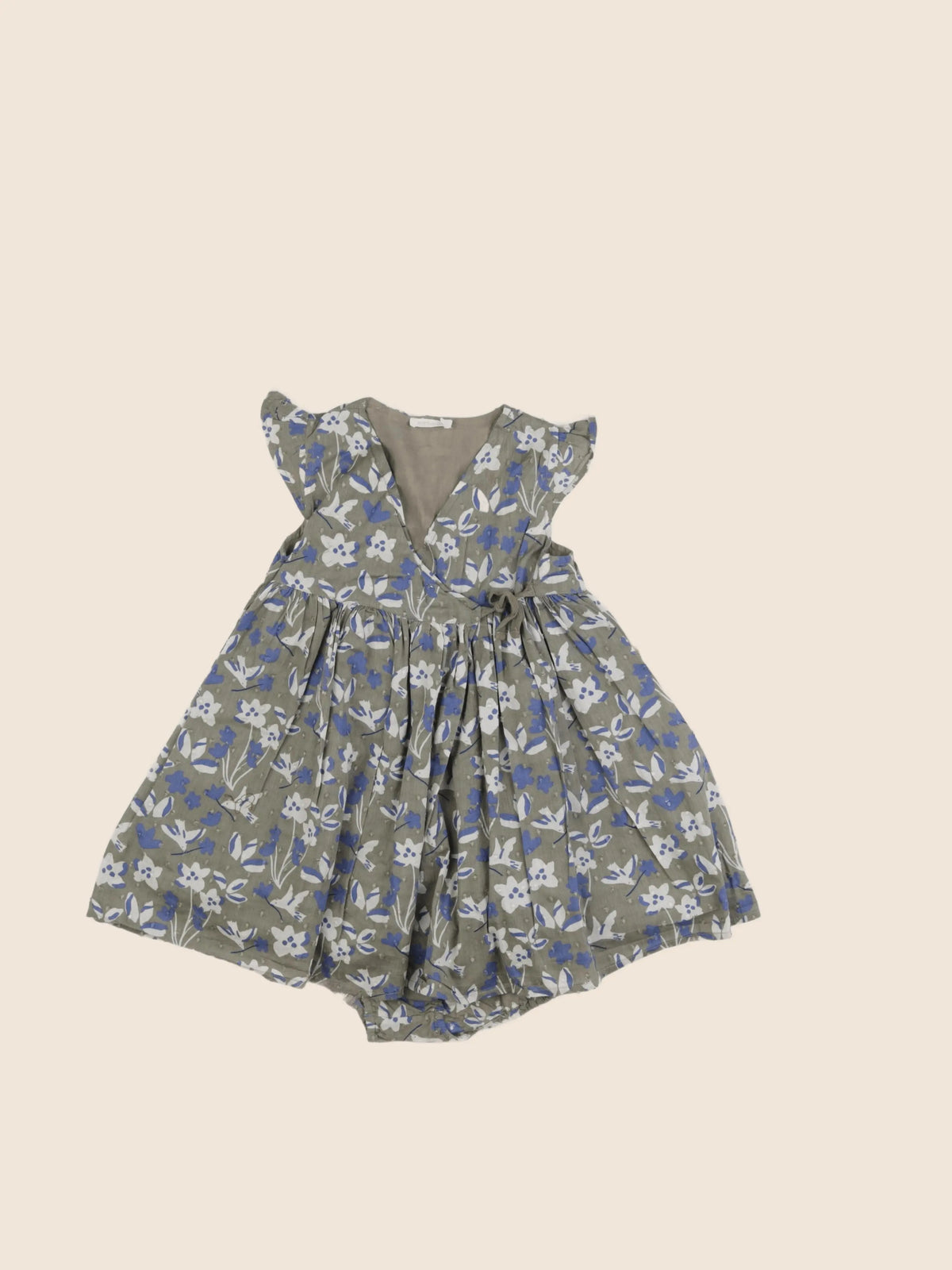 Boutchou - robe vert - 24 mois