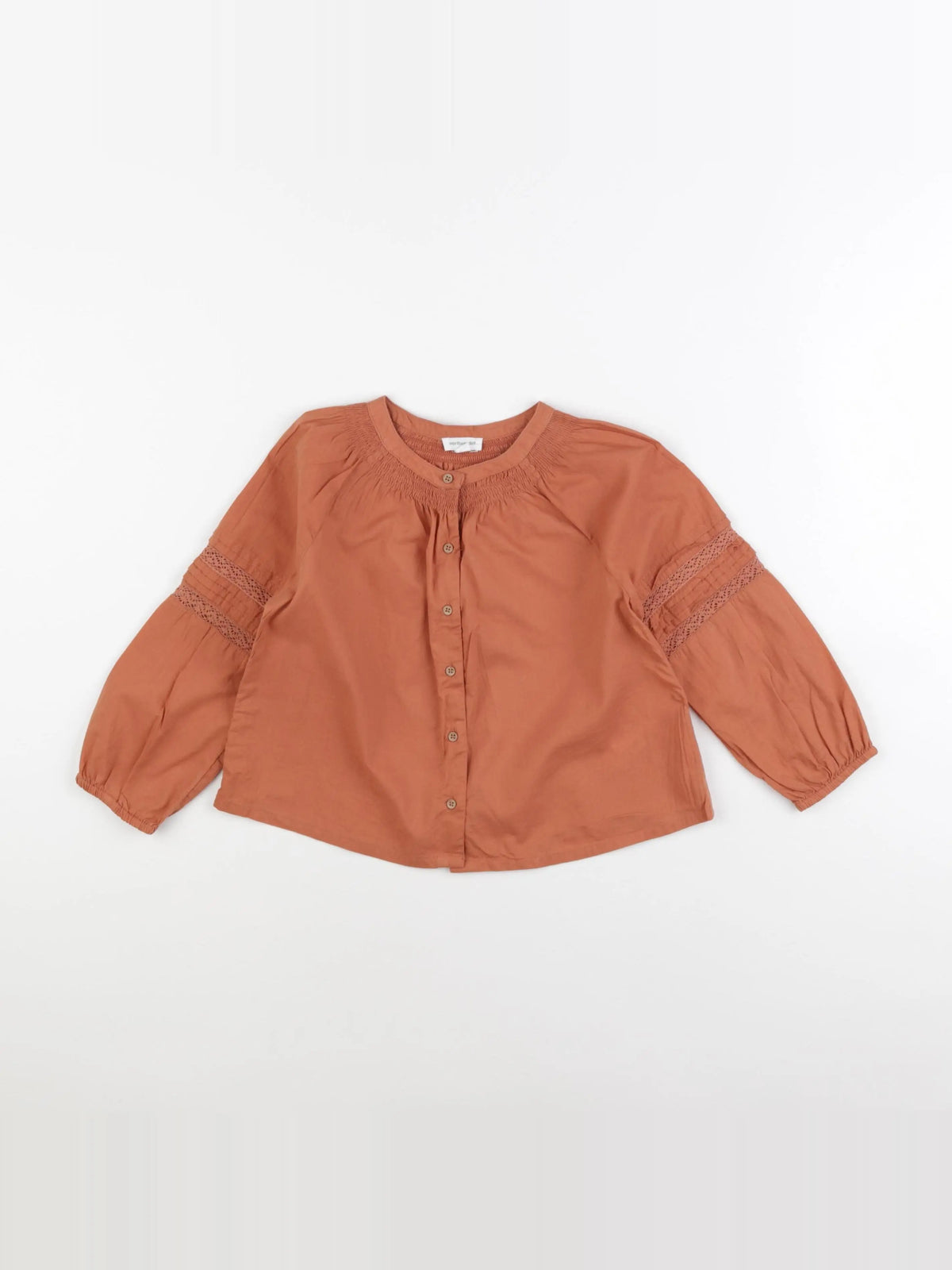 Vertbaudet - blouse orange - 36 mois