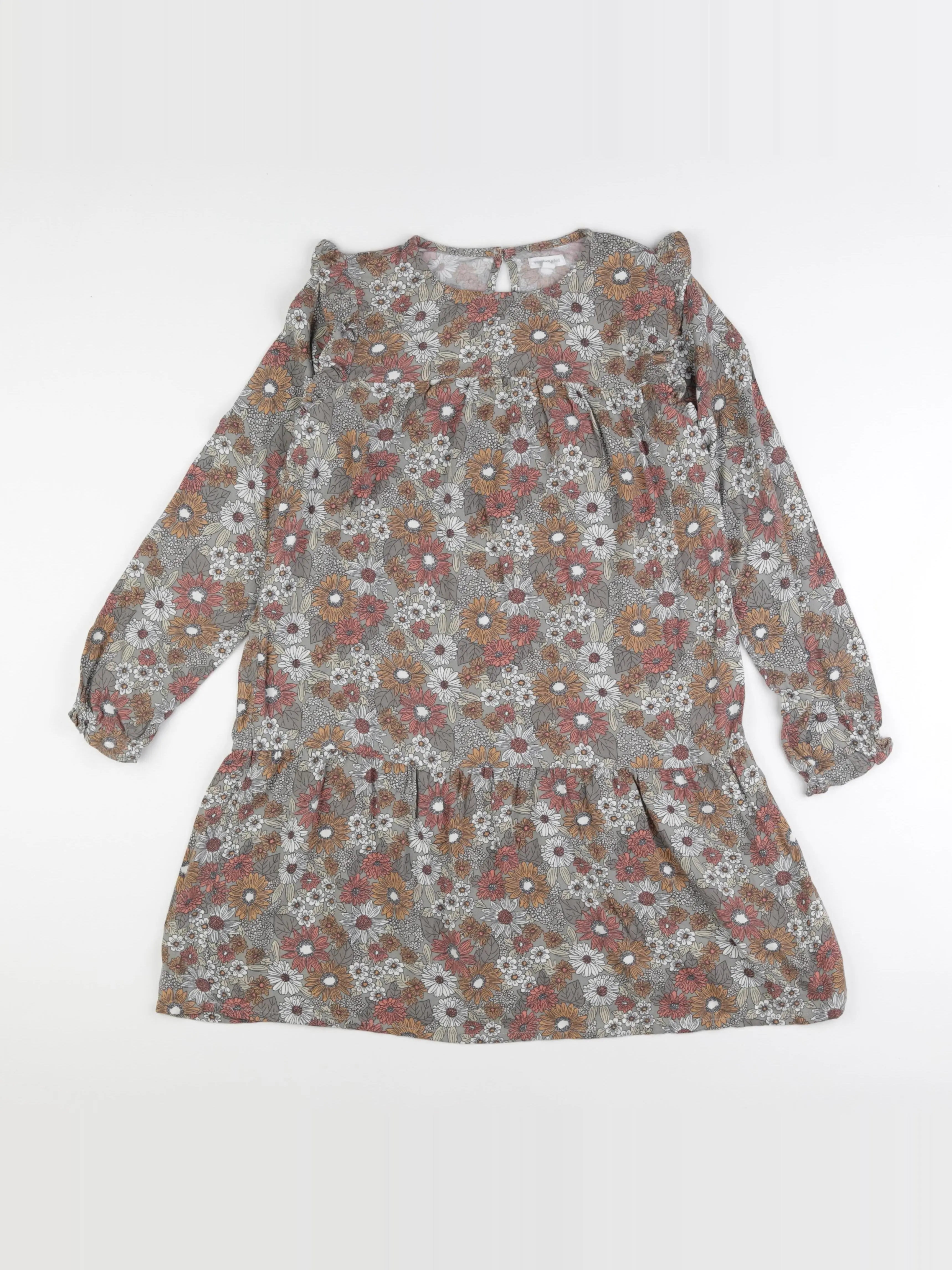 Vertbaudet - robe marron - 12 ans