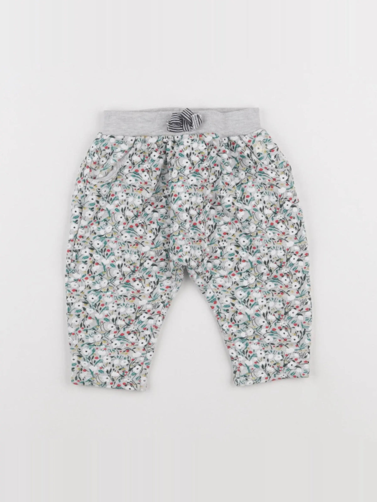 Petit Bateau - jogging gris - 6 mois