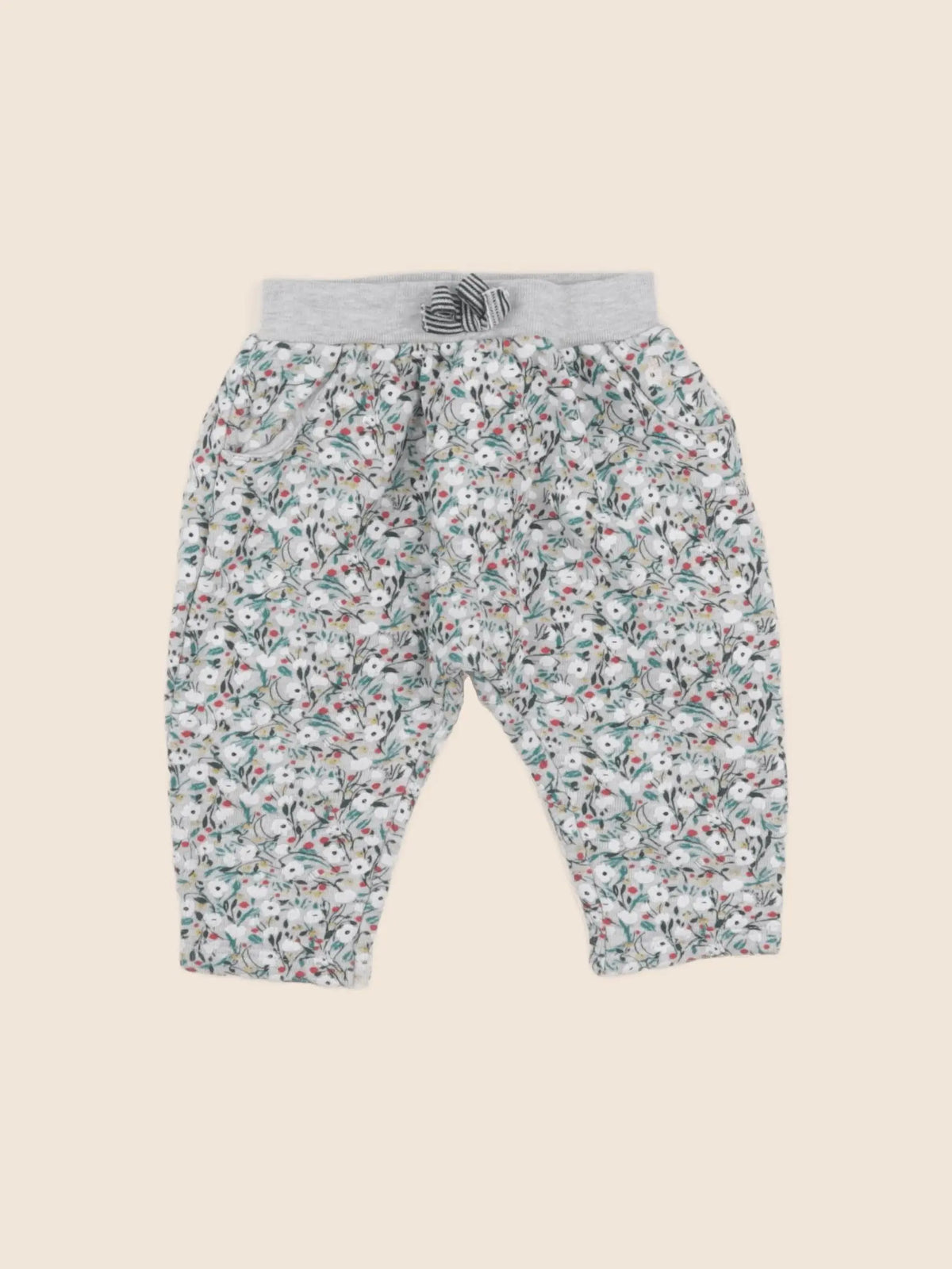 Petit Bateau - jogging gris - 6 mois