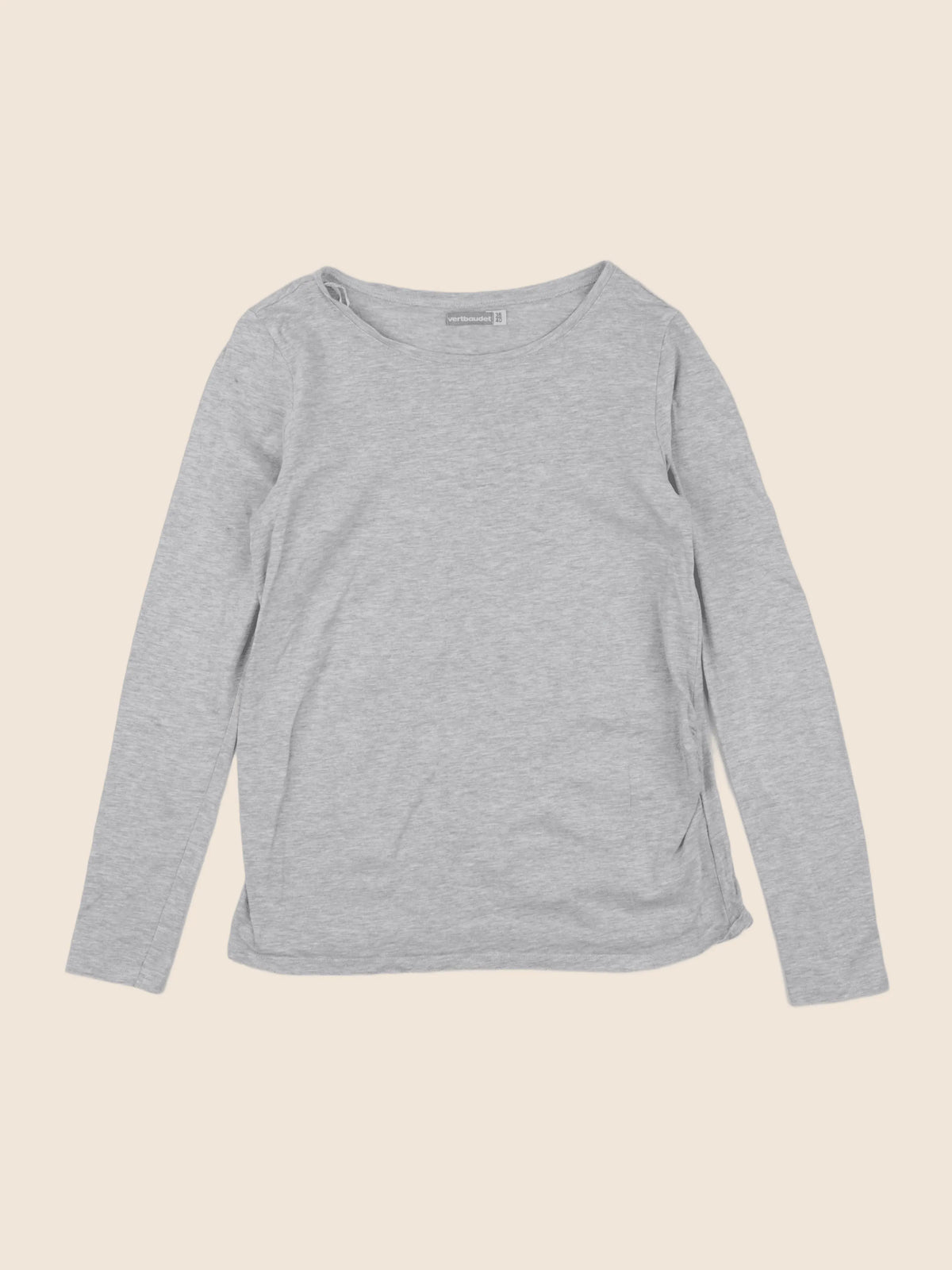 Vertbaudet - tee-shirt grossesse gris - 38 à 40