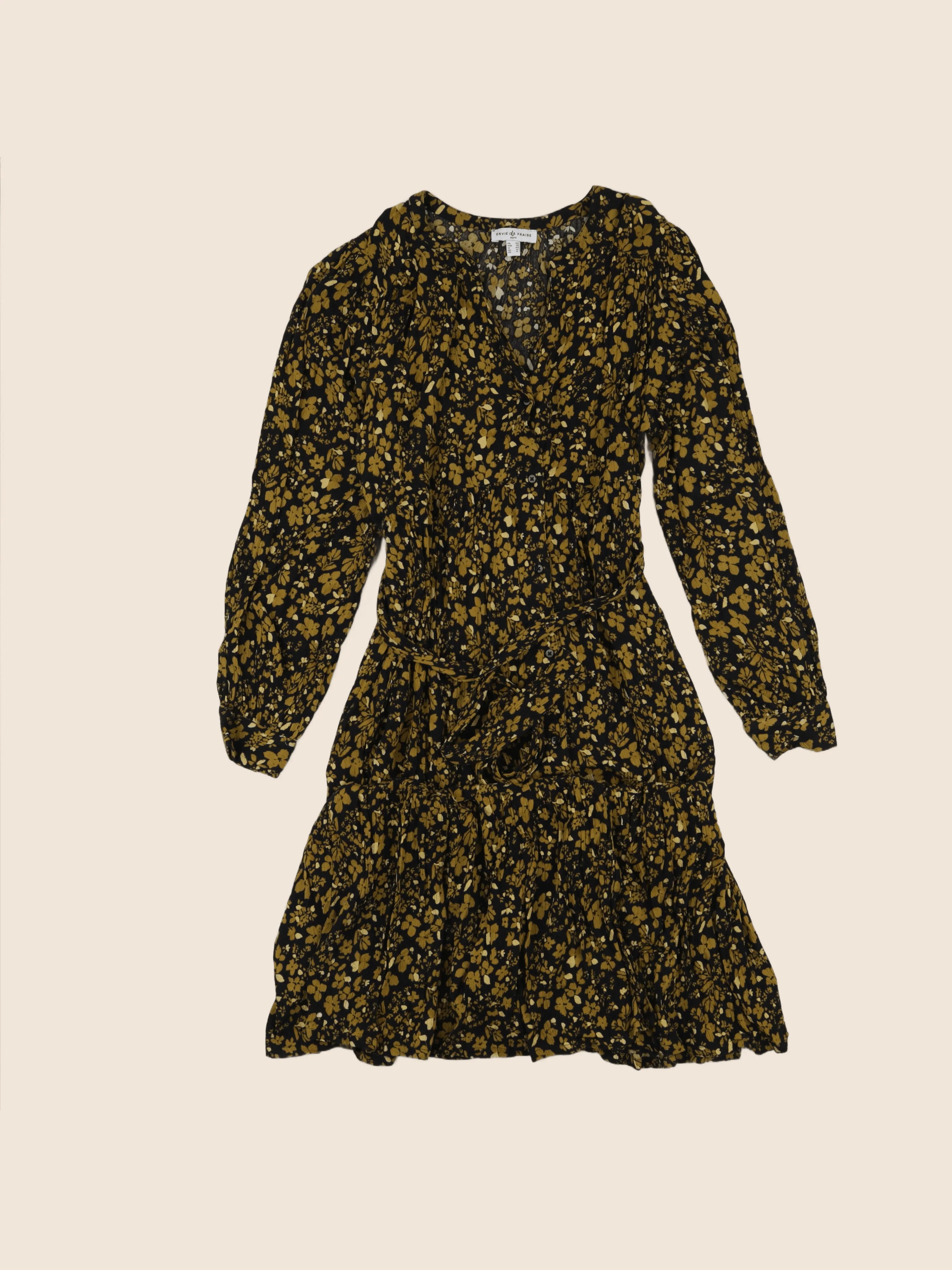Envie de fraise - robe grossesse jaune - 40