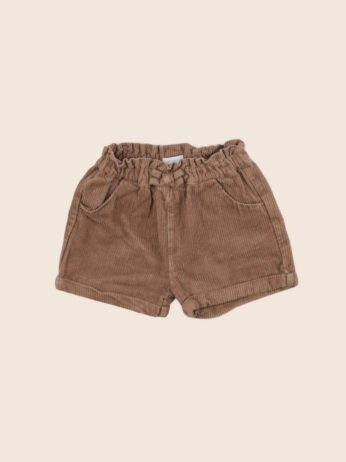 Vertbaudet - short marron - 24 mois
