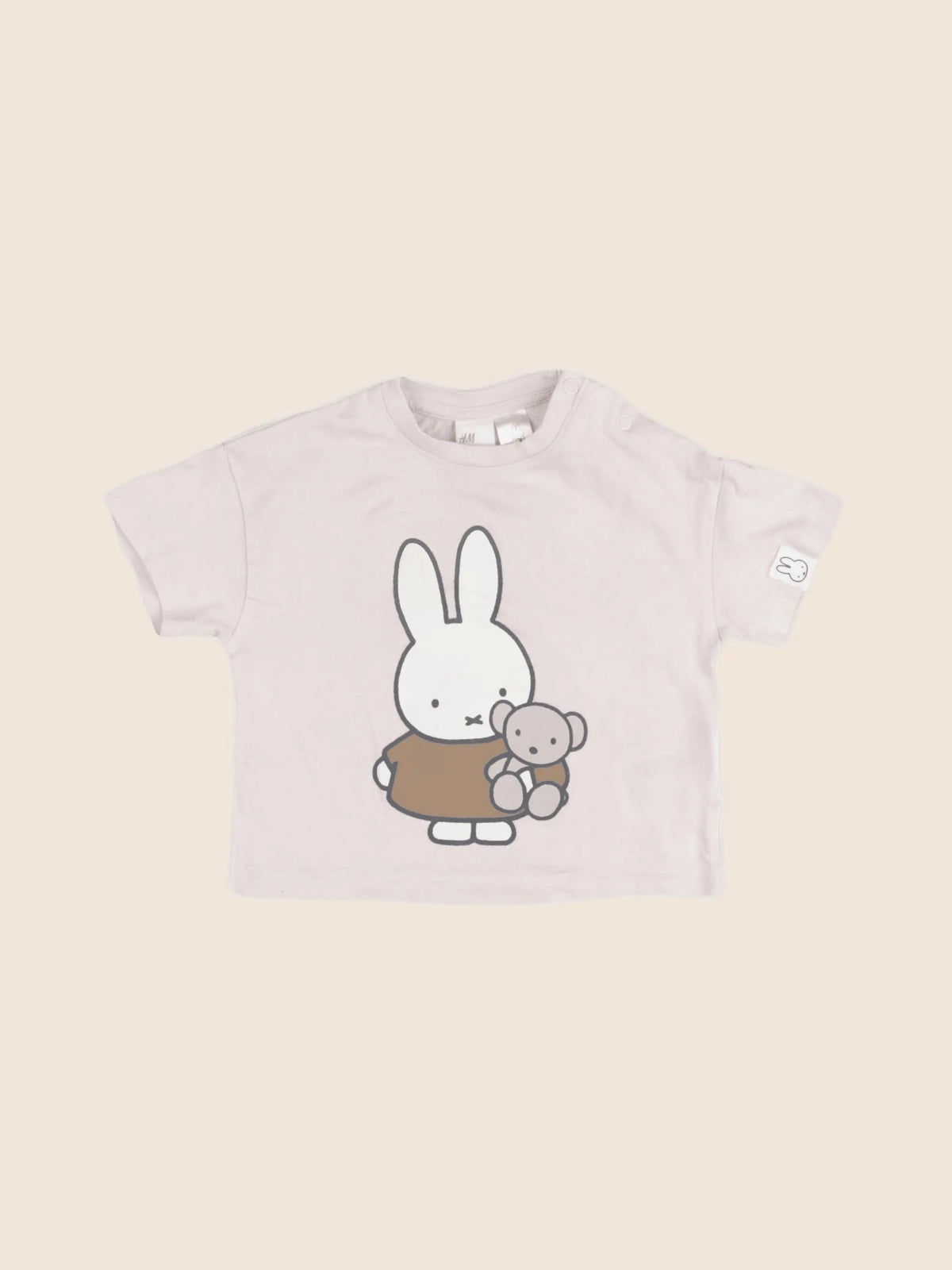 H&M - tee-shirt rose - 3/6 mois