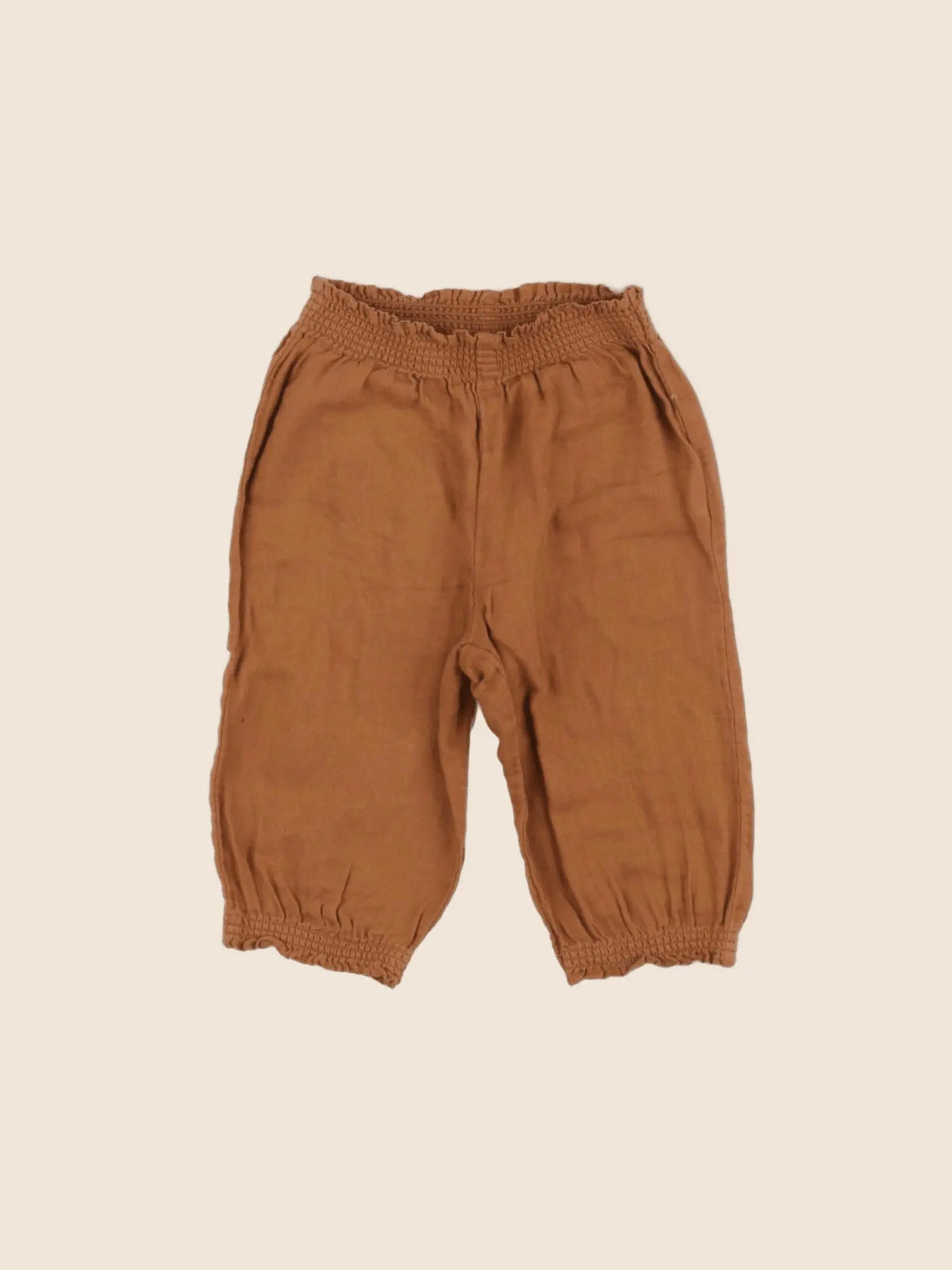 Boutchou - sarouel marron - 6 mois