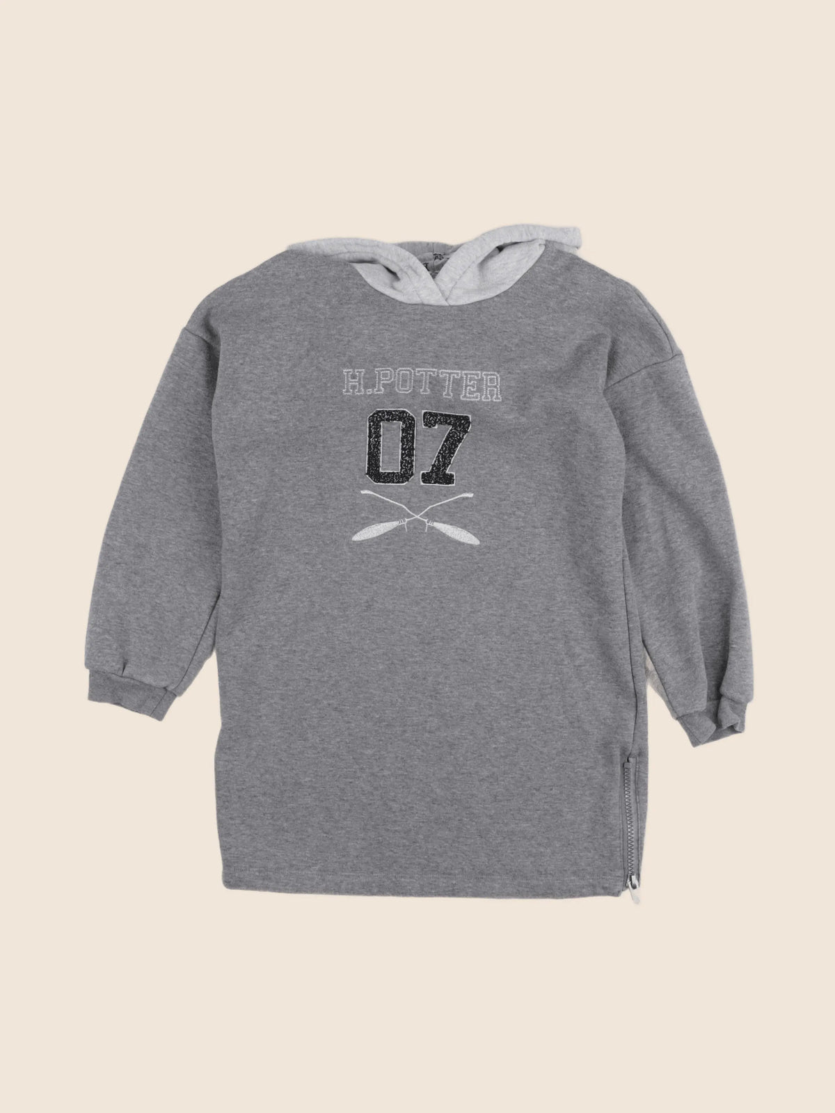 IKKS - robe gris - 8 ans