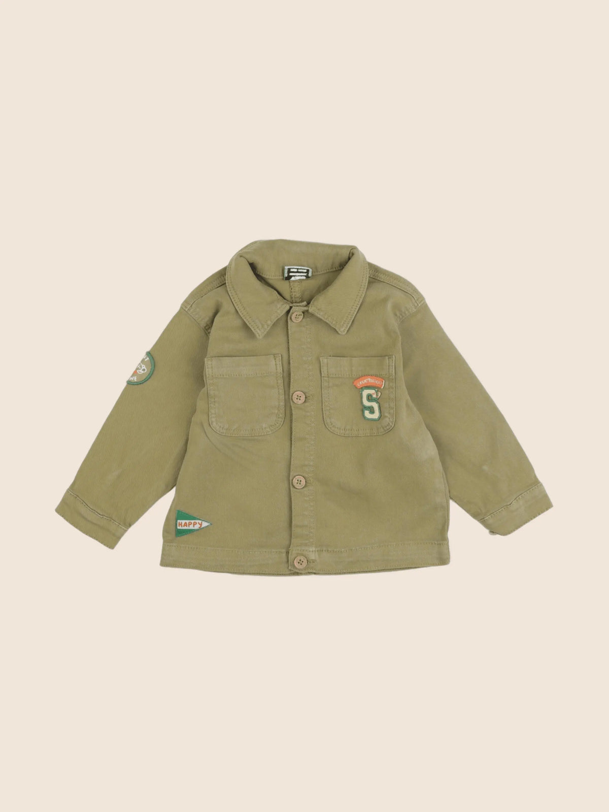 Tape à l'oeil - veste vert - 24 mois