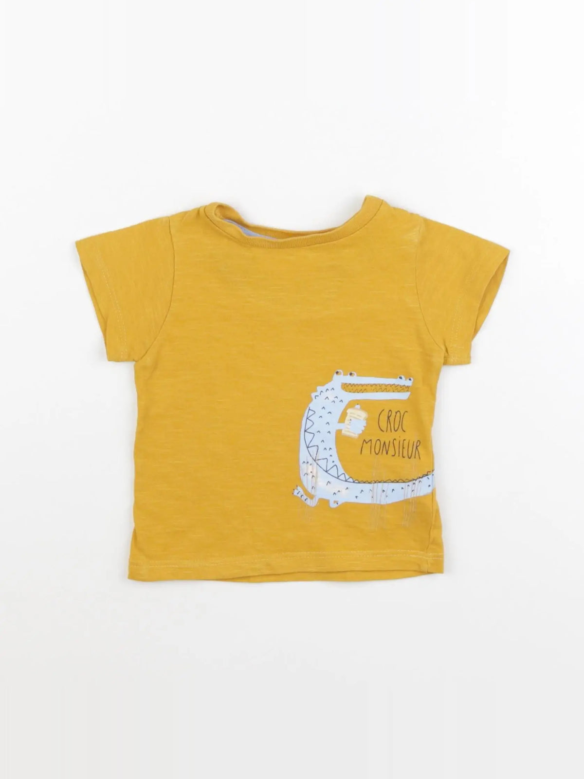 Cadet Rousselle - tee-shirt jaune - 6 mois