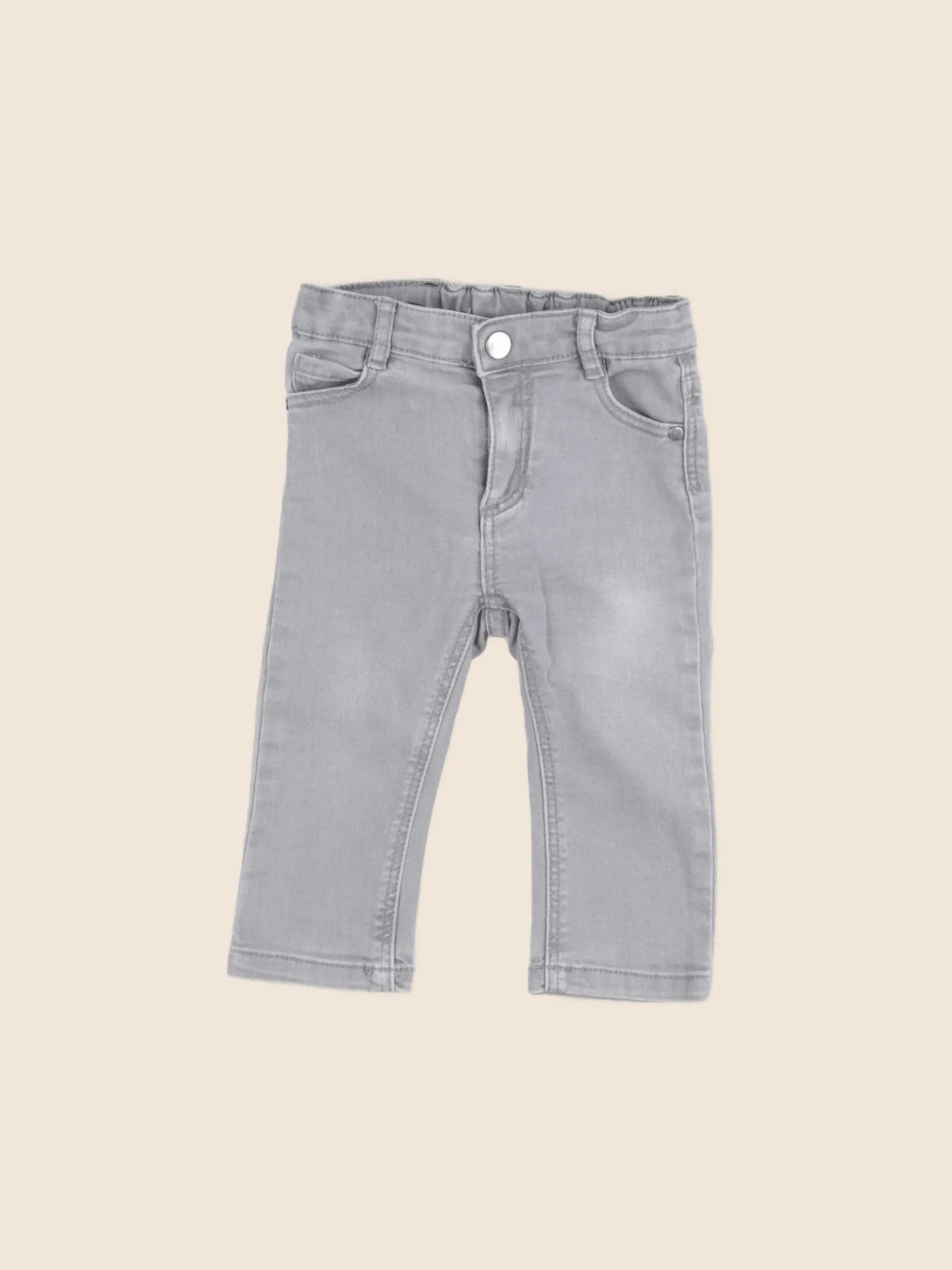 Jacadi - jean gris - 12 mois