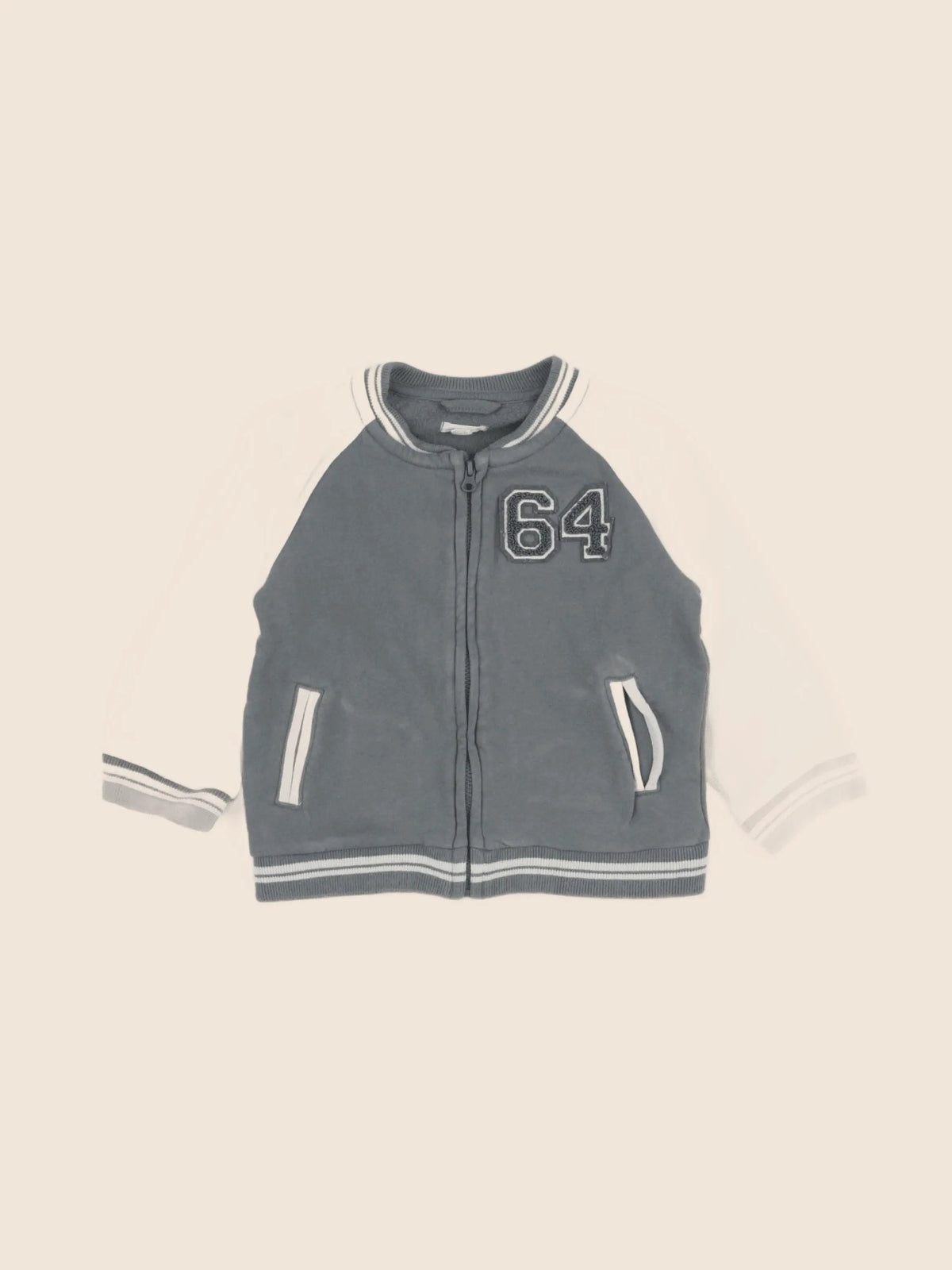 Vertbaudet - sweat vert - 24 mois