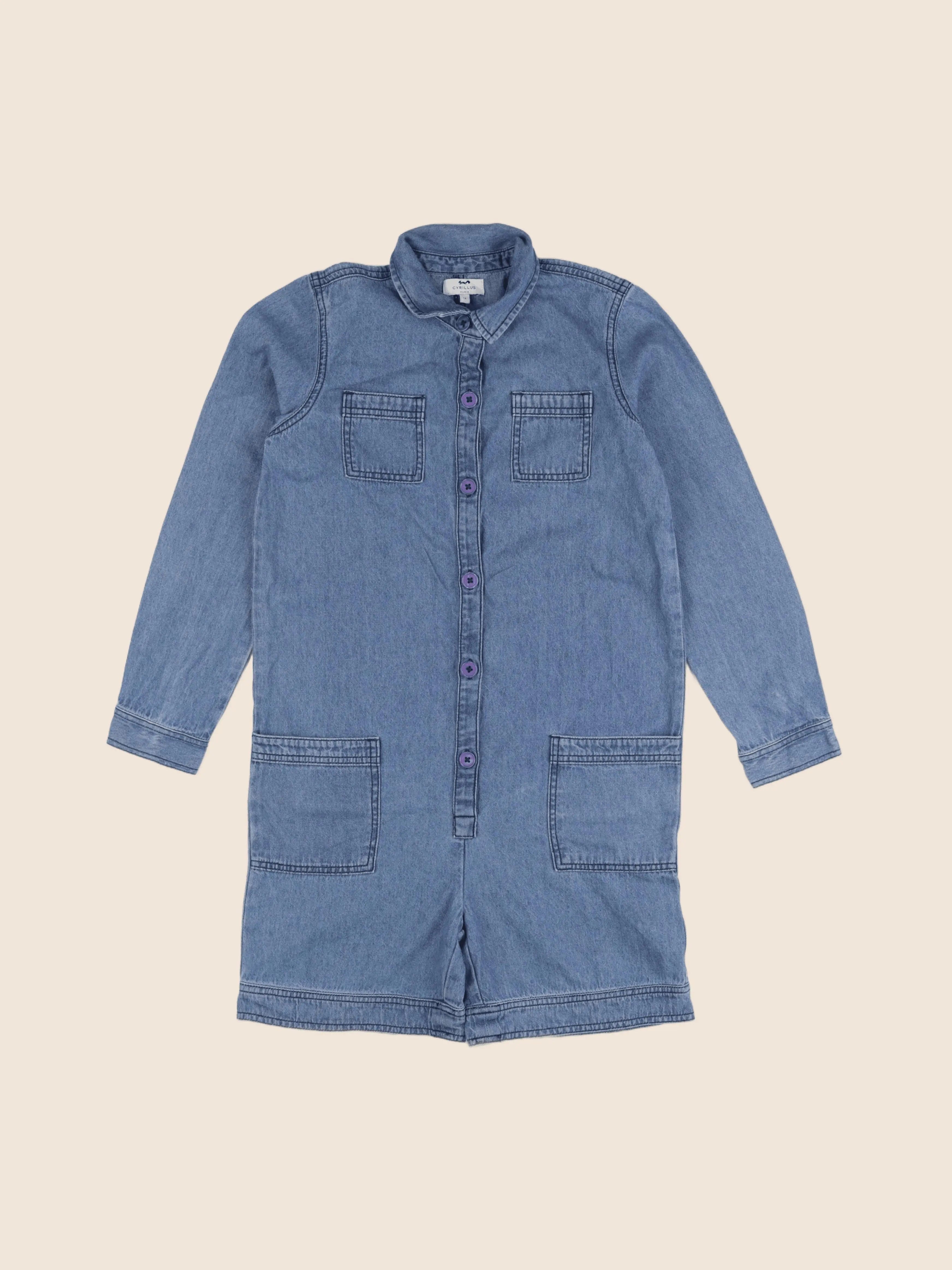 Cyrillus - combinaison bleu - 12 ans