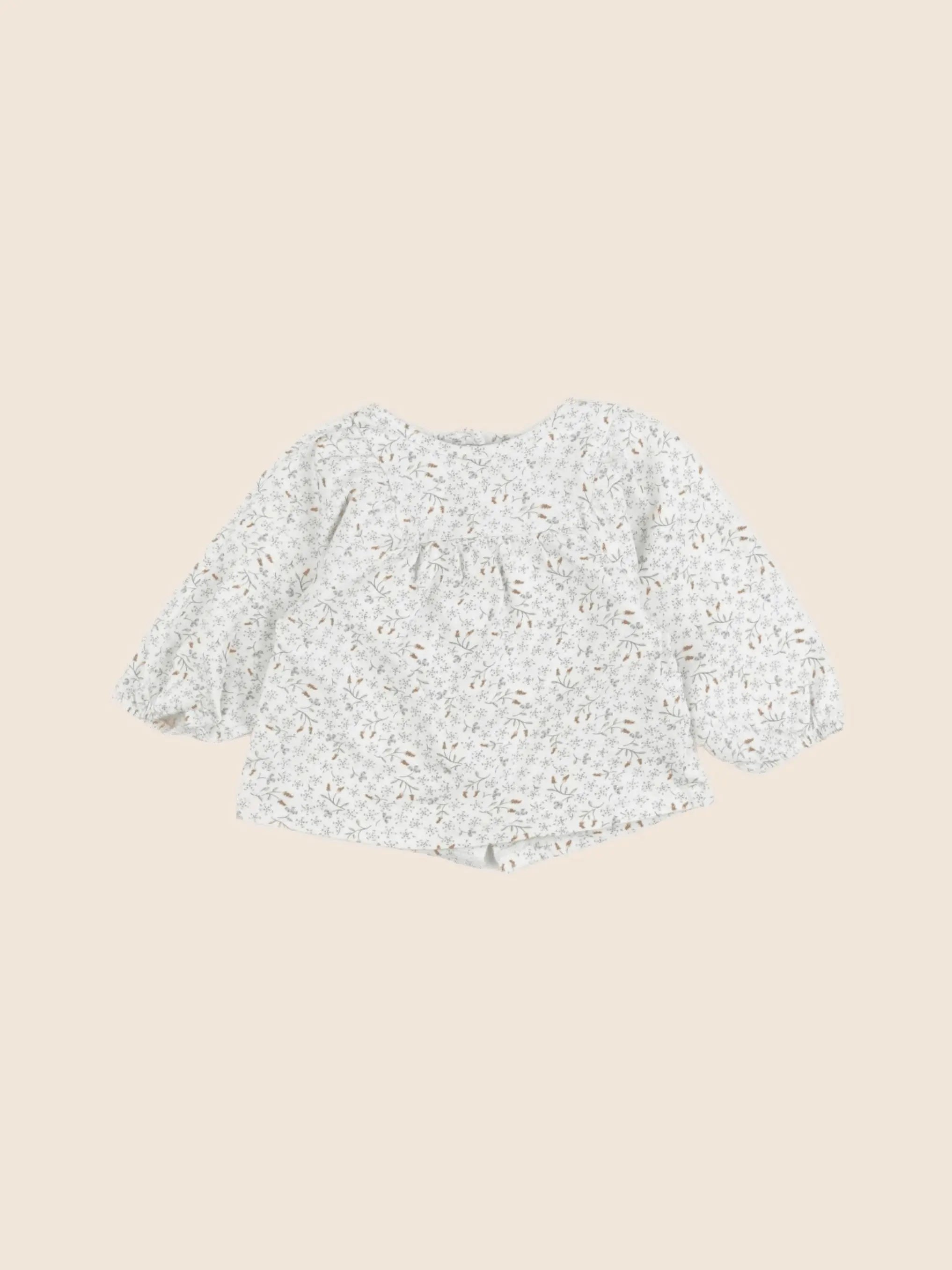 Vertbaudet - tee-shirt beige - 6 mois