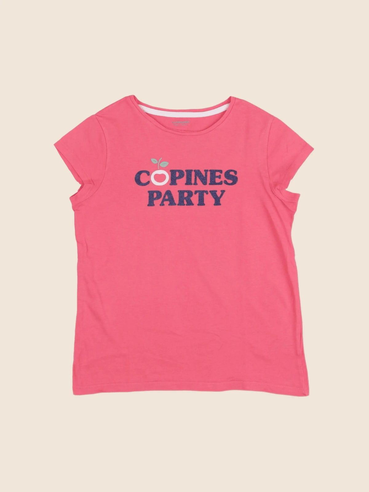 Vertbaudet - tee-shirt rose - 10 ans