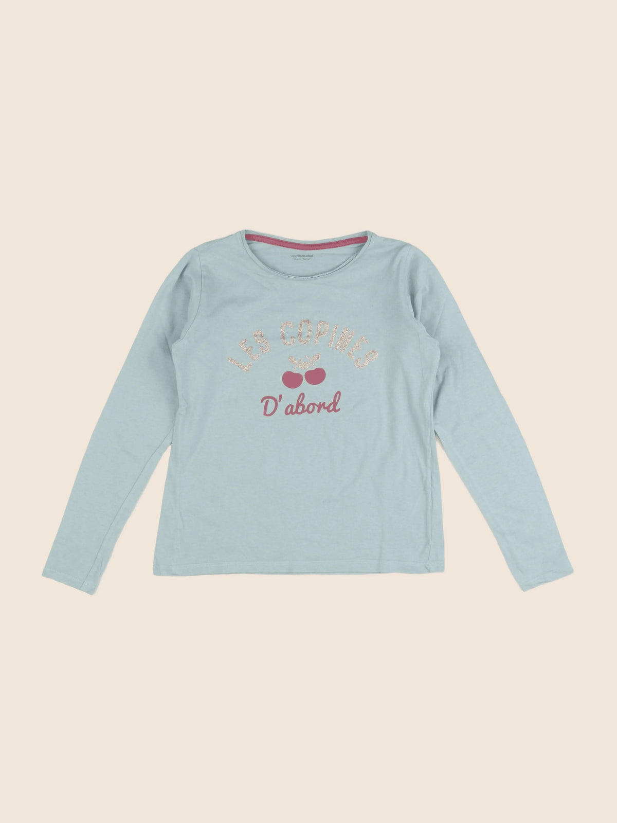 Vertbaudet - tee-shirt vert - 10 ans