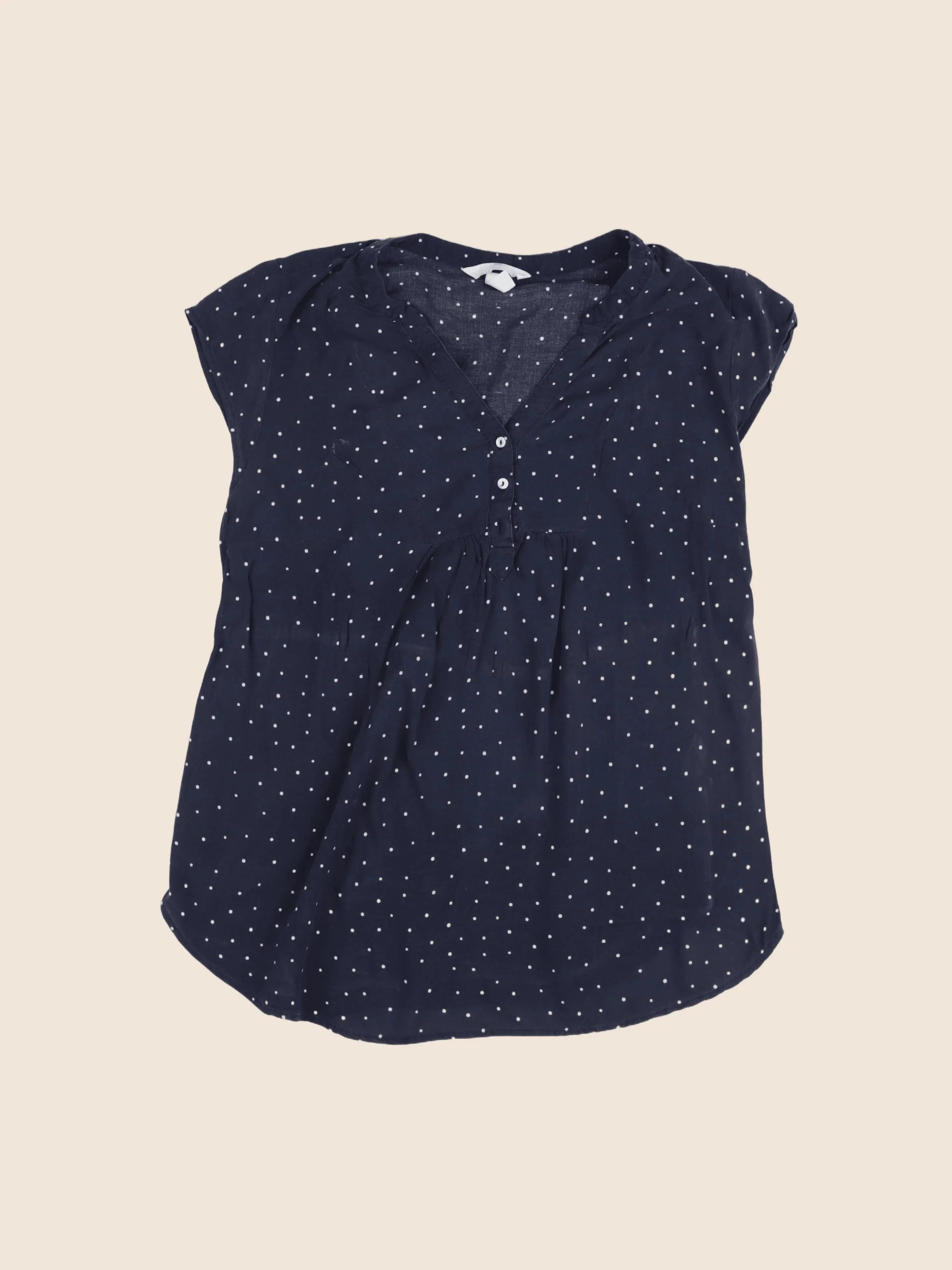 H&M - blouse grossesse bleu - 38