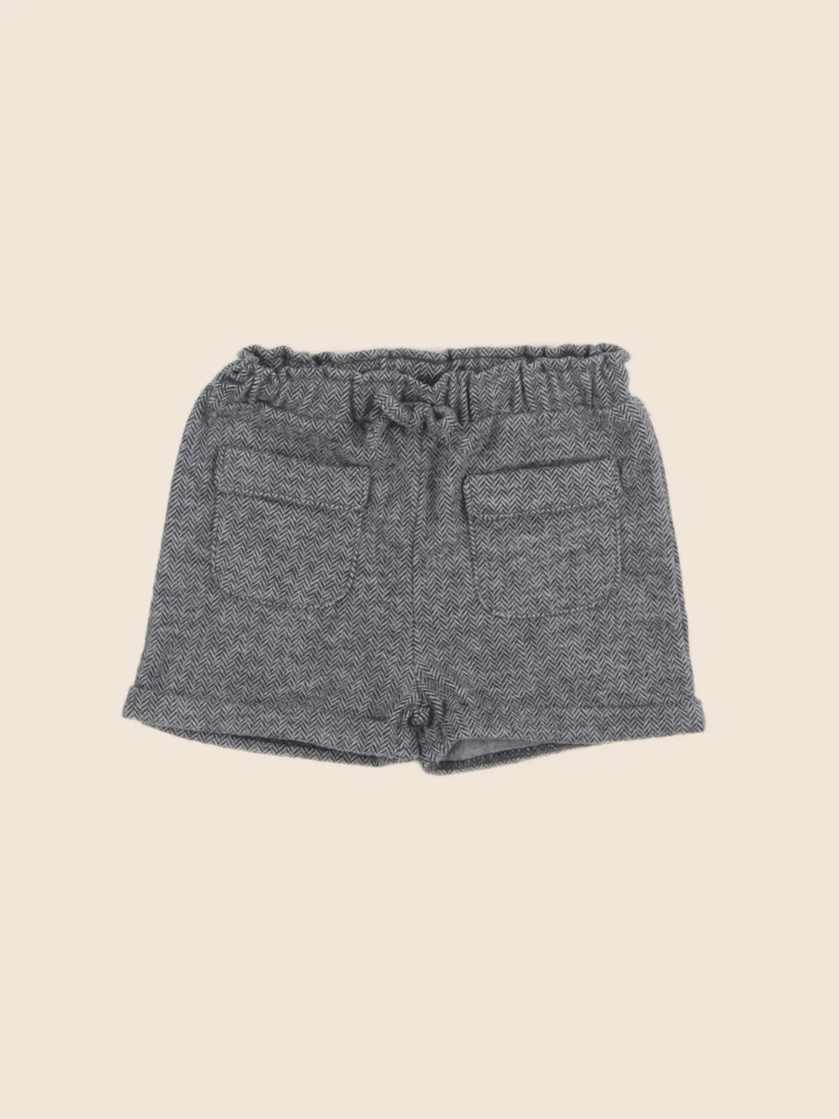 Vertbaudet - short gris - 9 mois