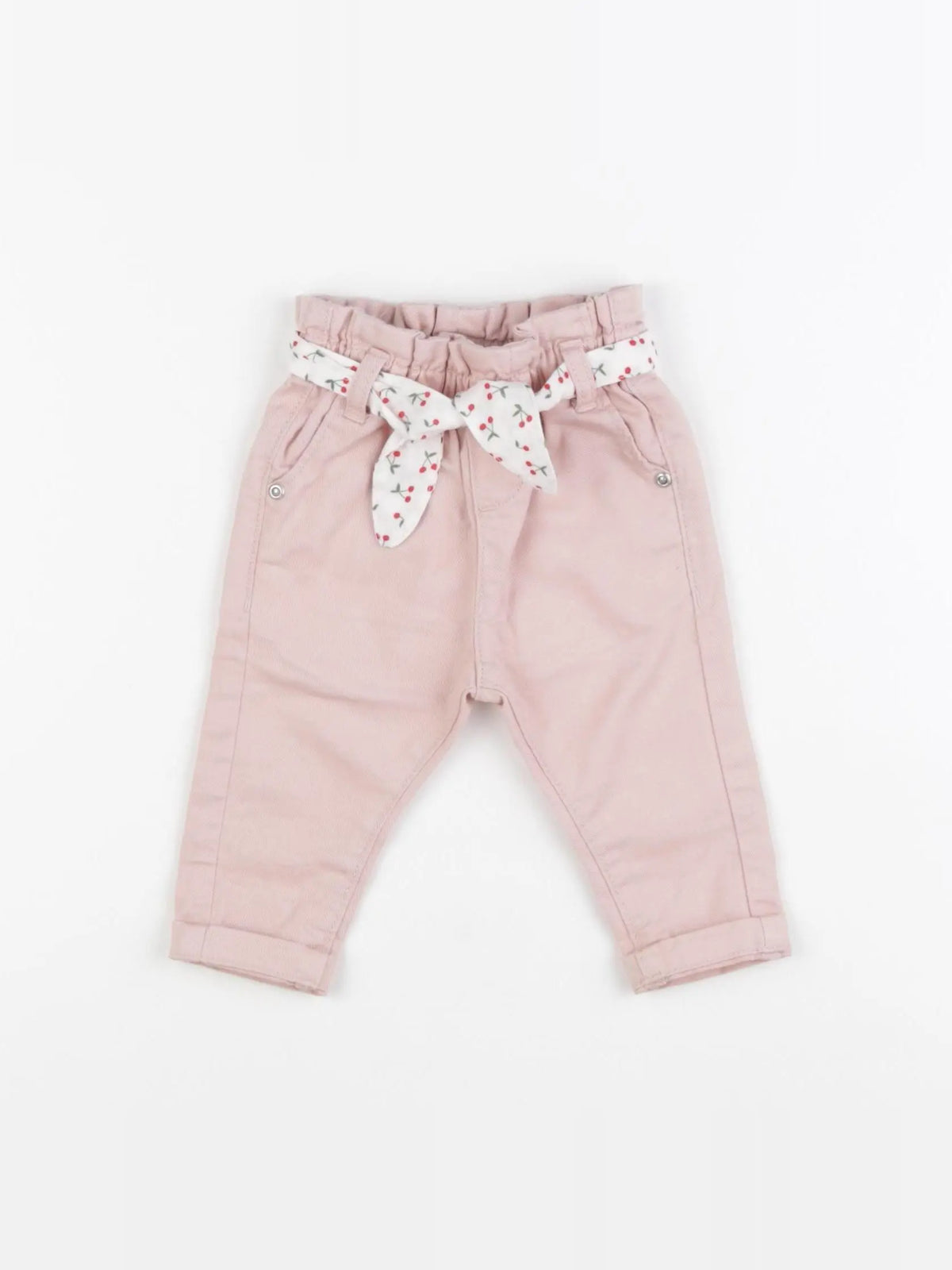 Vertbaudet - pantalon rose - 3 mois