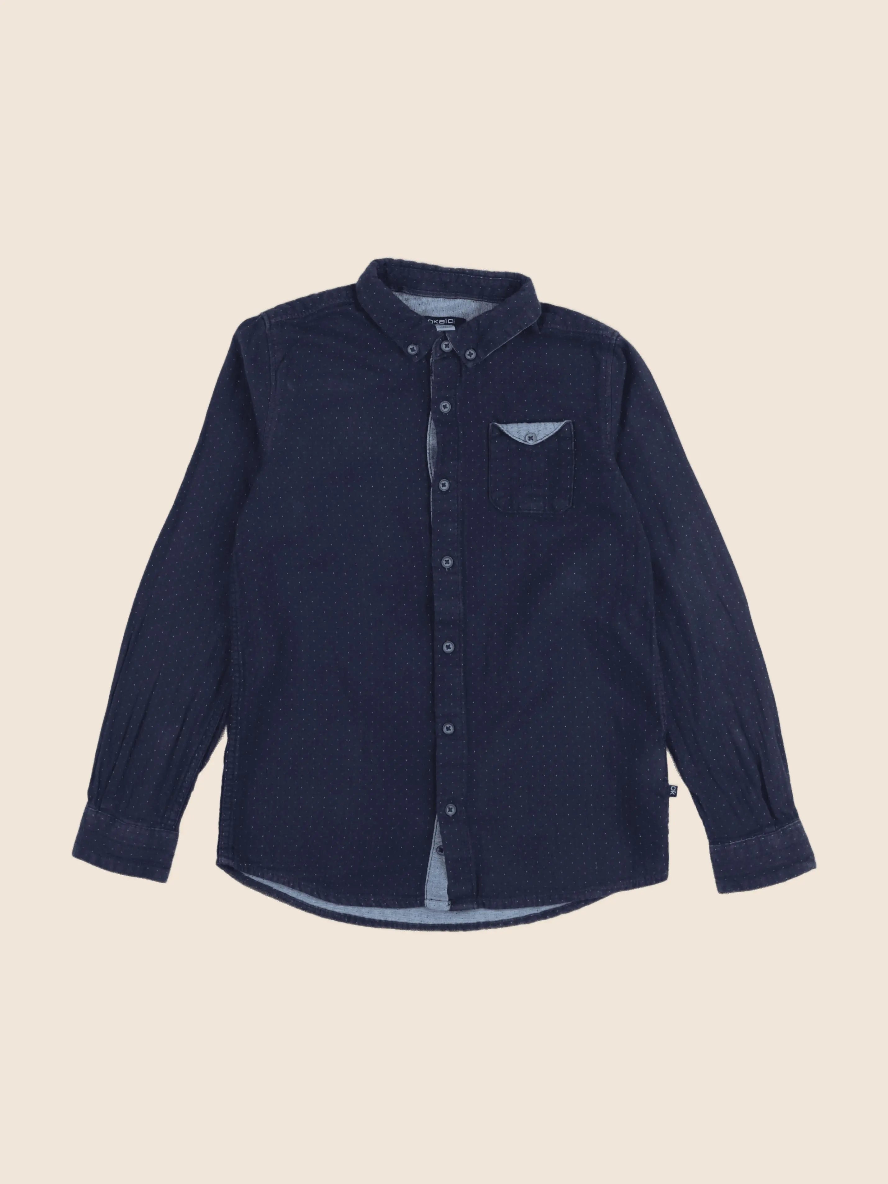 Okaidi - chemise bleu - 10 ans