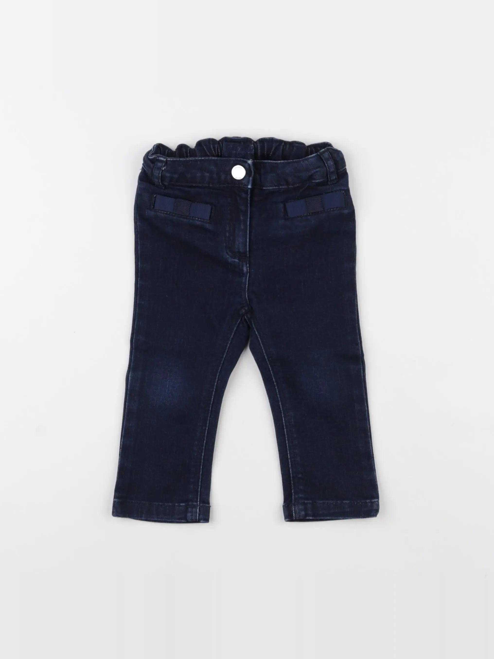 Jacadi - jean bleu - 12 mois